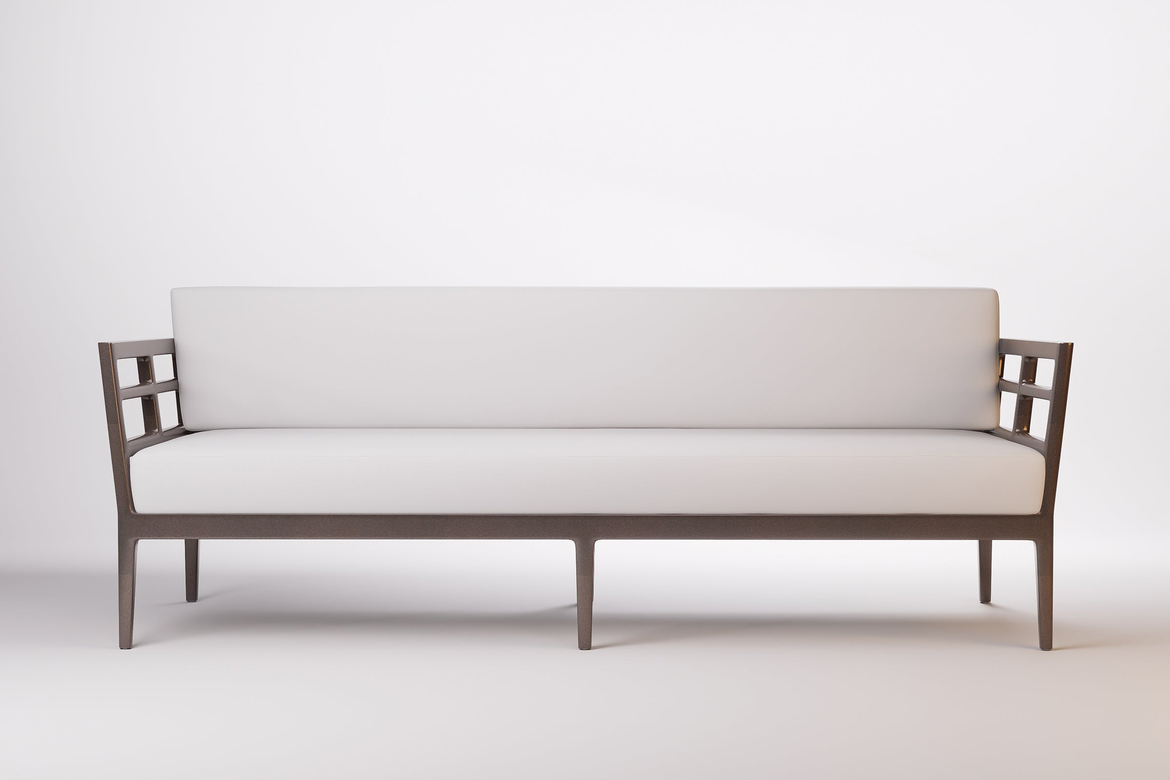 Vienna Outdoor Sofa 3 Seat Aluminium