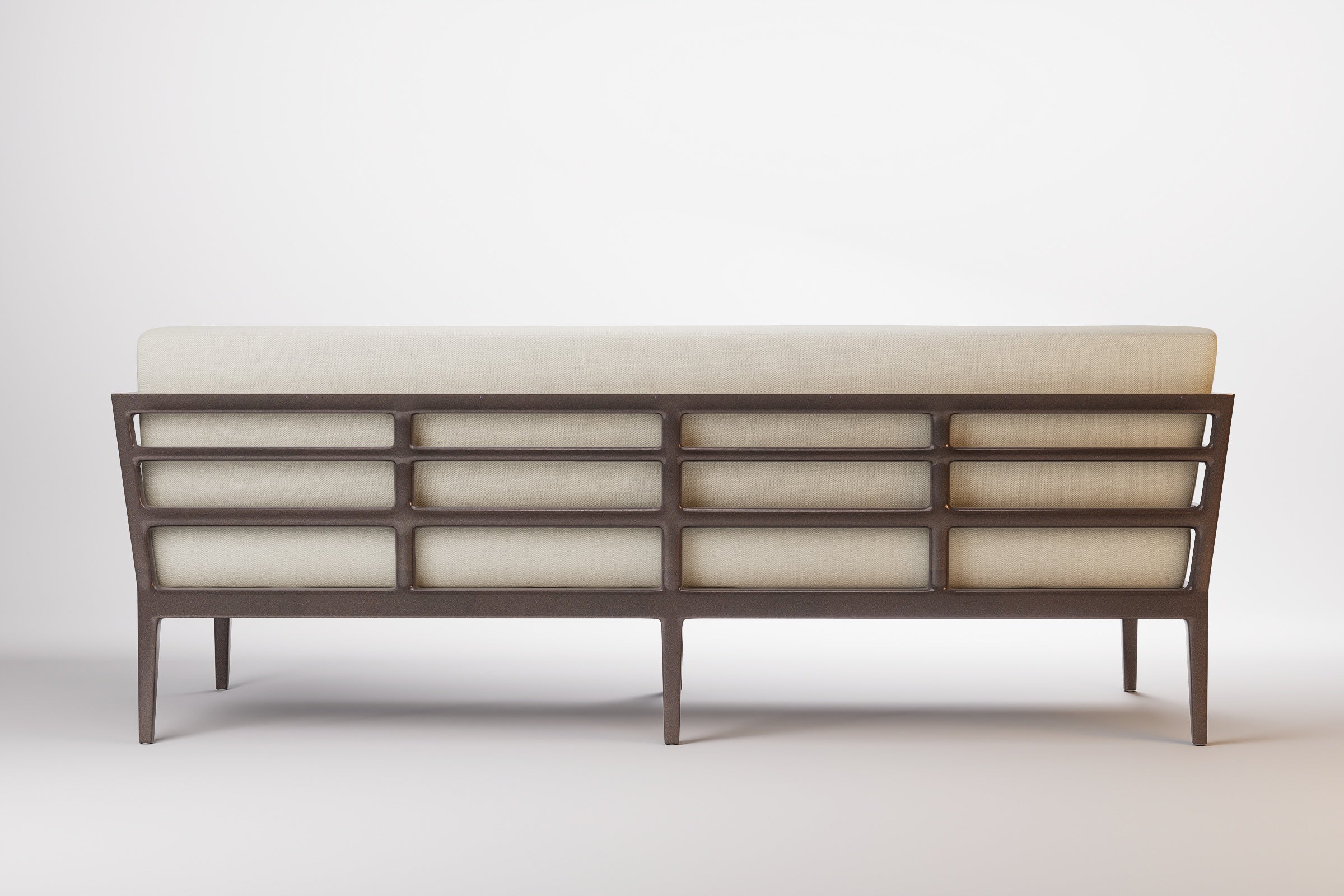 Vienna Outdoor Sofa 3 Seat Aluminium