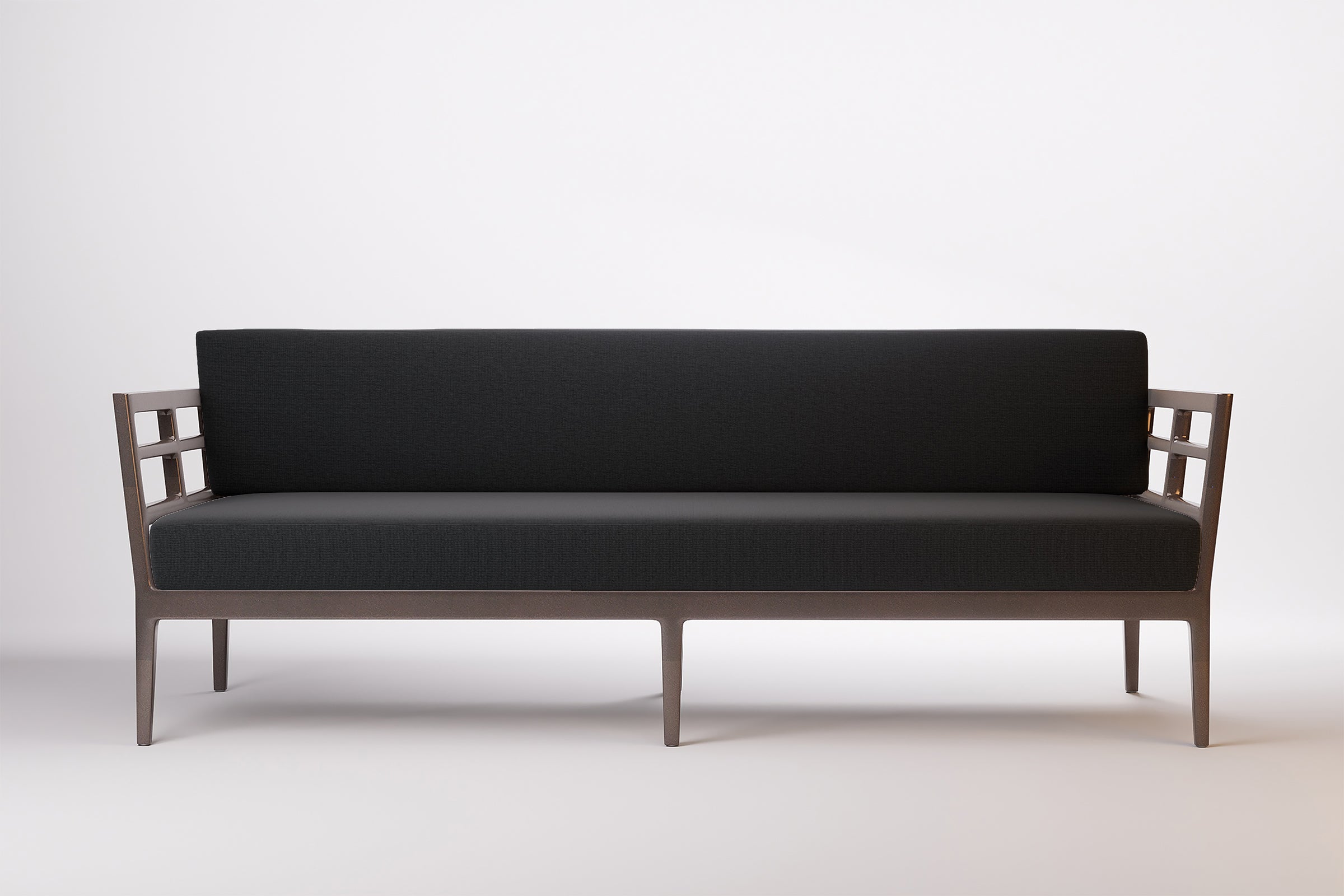 Vienna Outdoor Sofa 3 Seat Aluminium