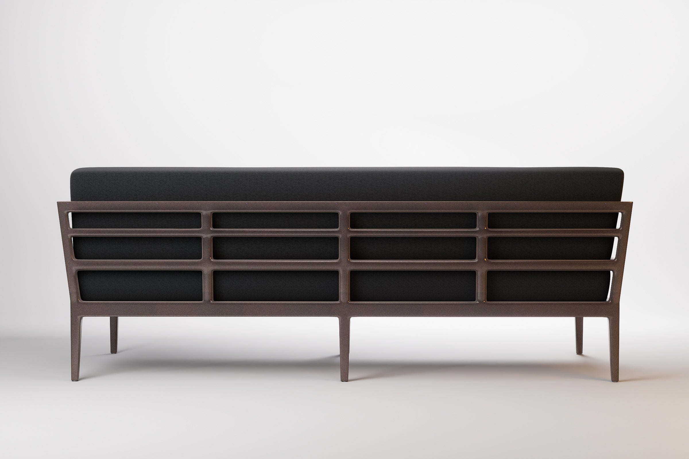 Vienna Outdoor Sofa 3 Seat Aluminium