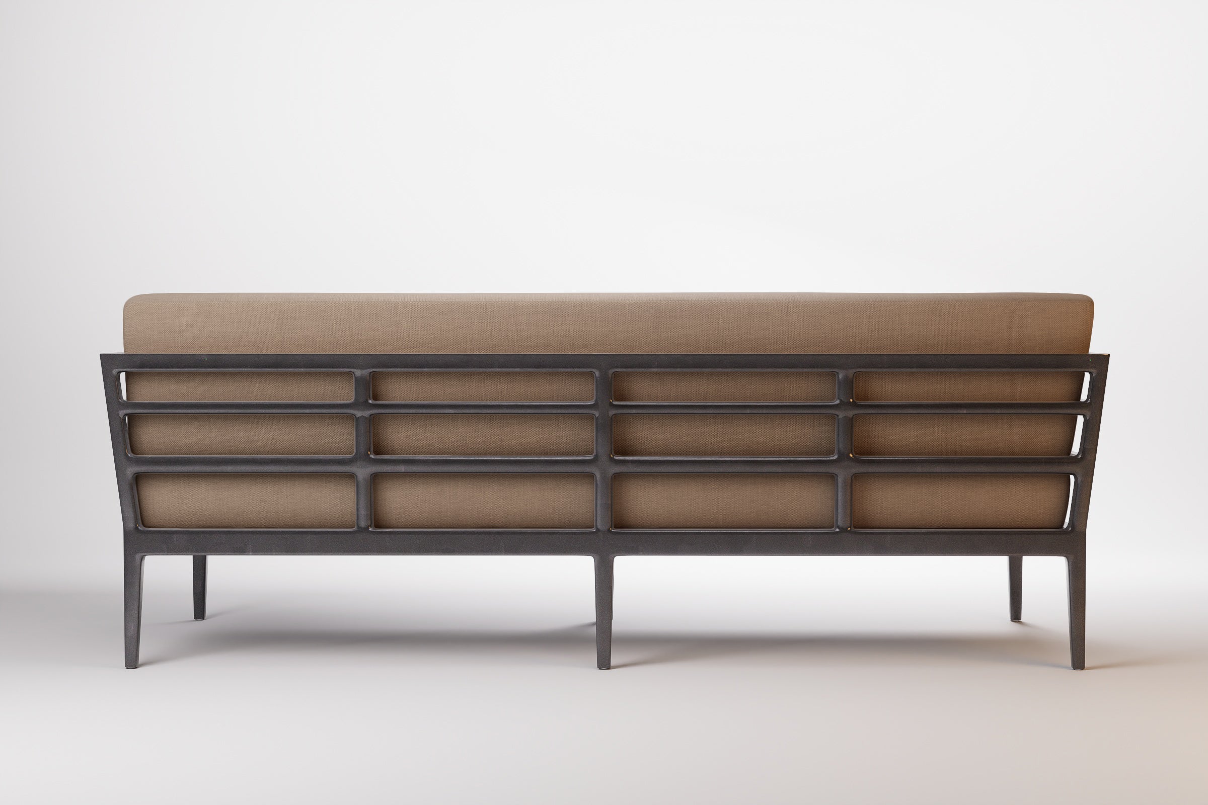 Vienna Outdoor Sofa 3 Seat Aluminium