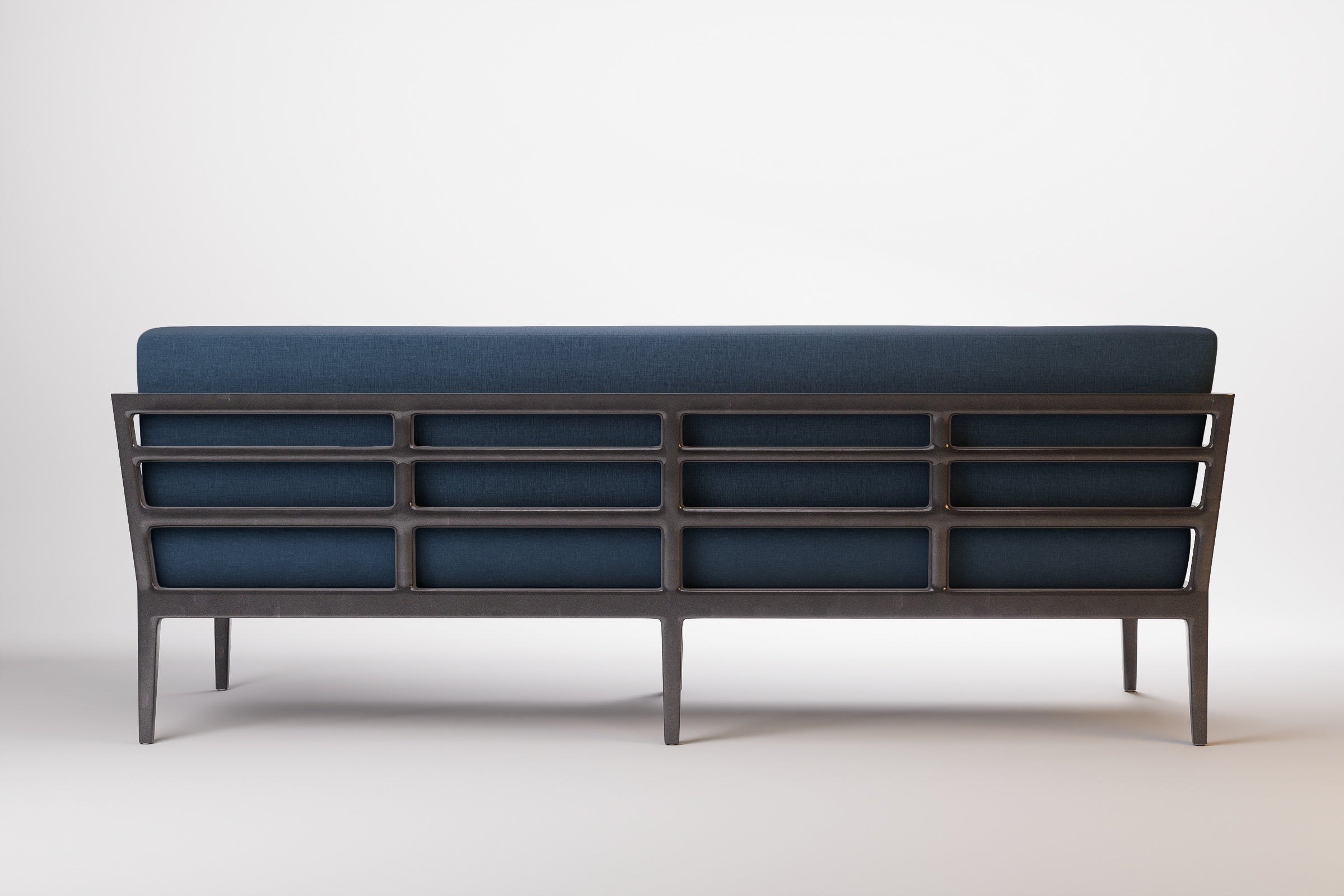 Vienna Outdoor Sofa 3 Seat Aluminium