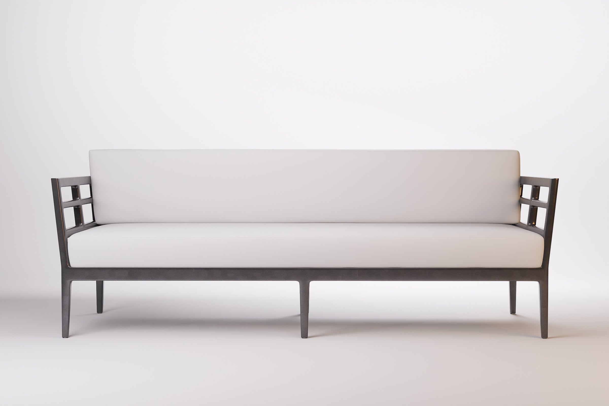 Vienna Outdoor Sofa 3 Seat Aluminium