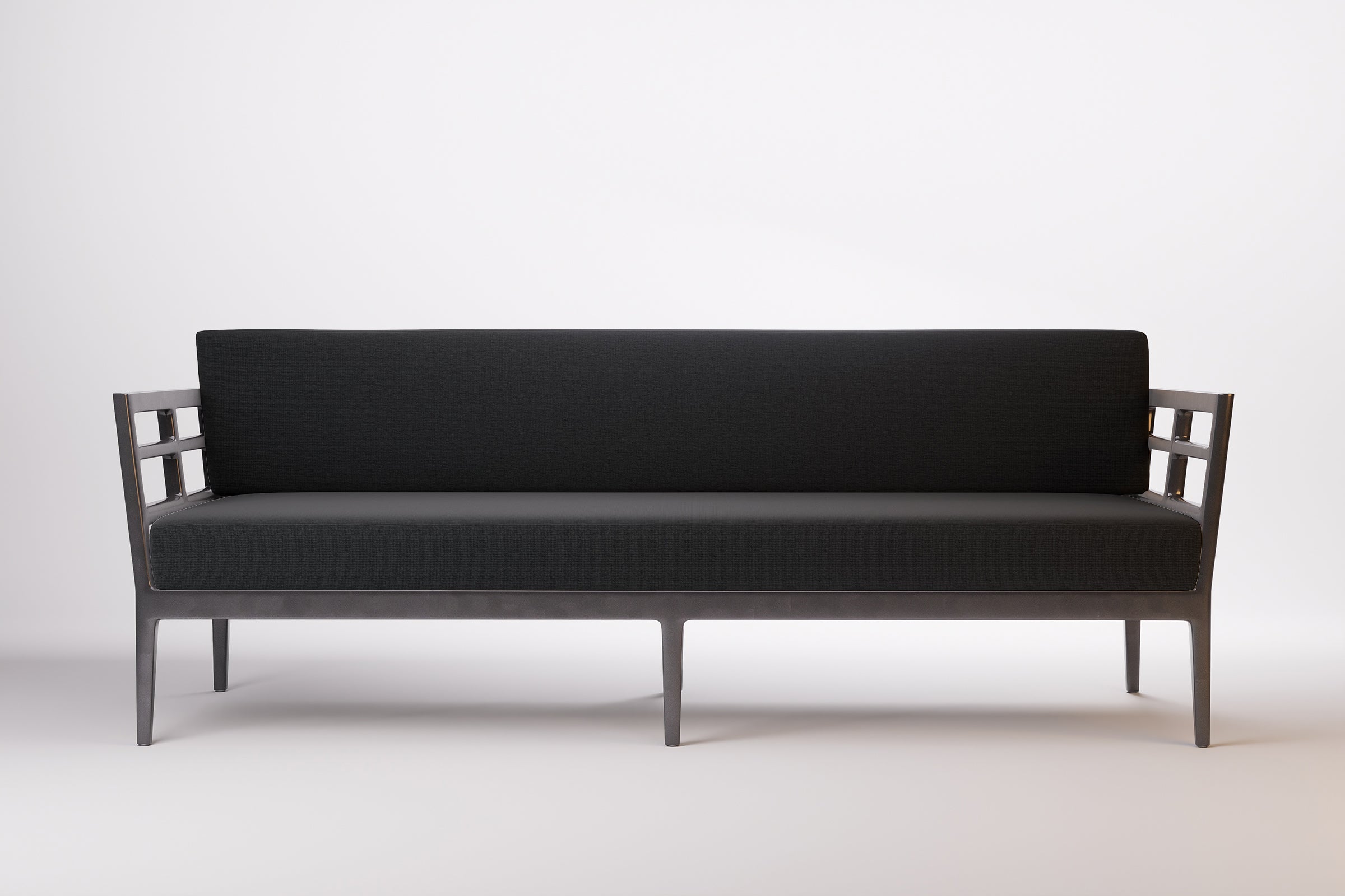 Vienna Outdoor Sofa 3 Seat Aluminium