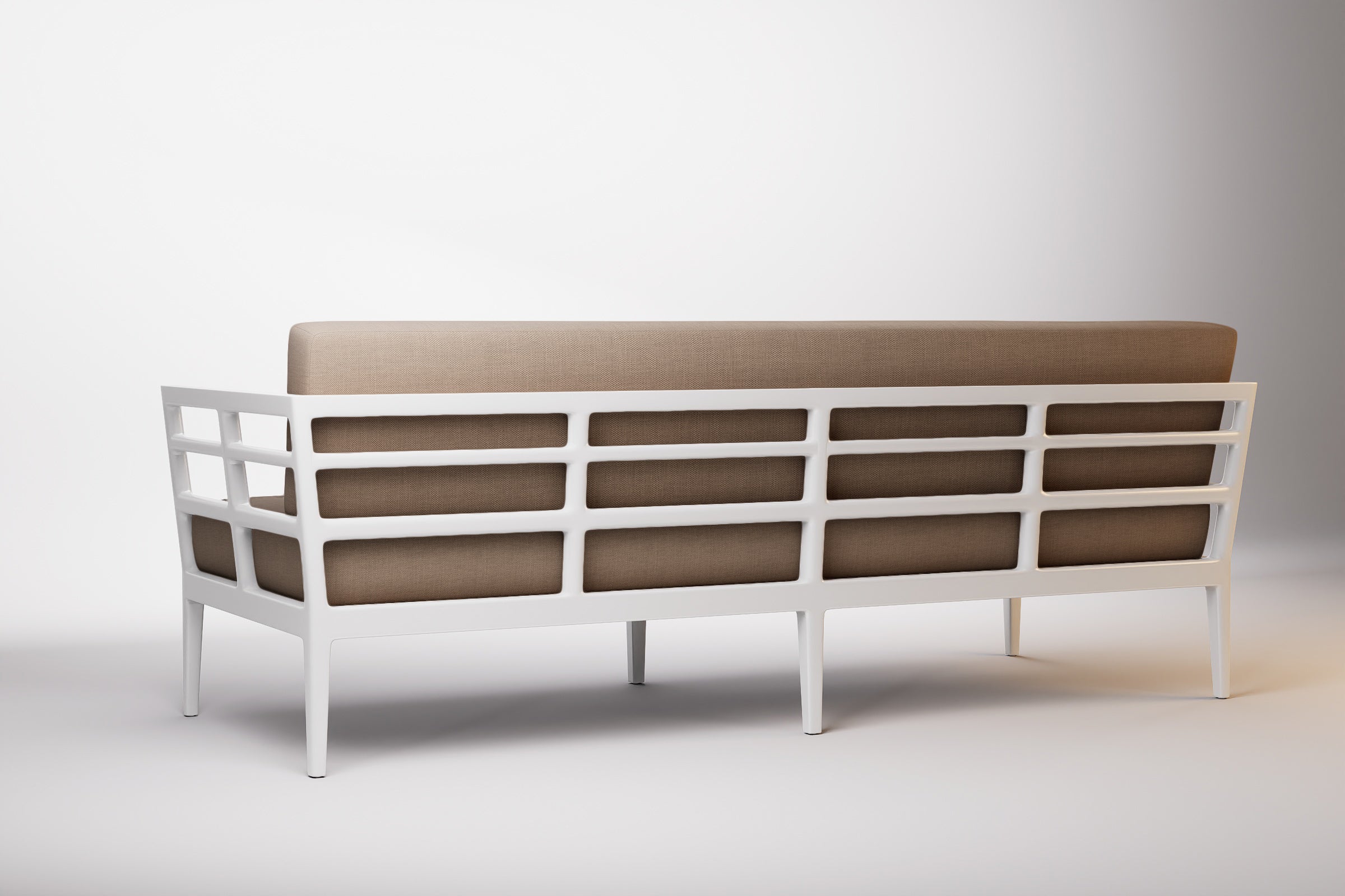 Vienna Outdoor Sofa 3 Seat Aluminium