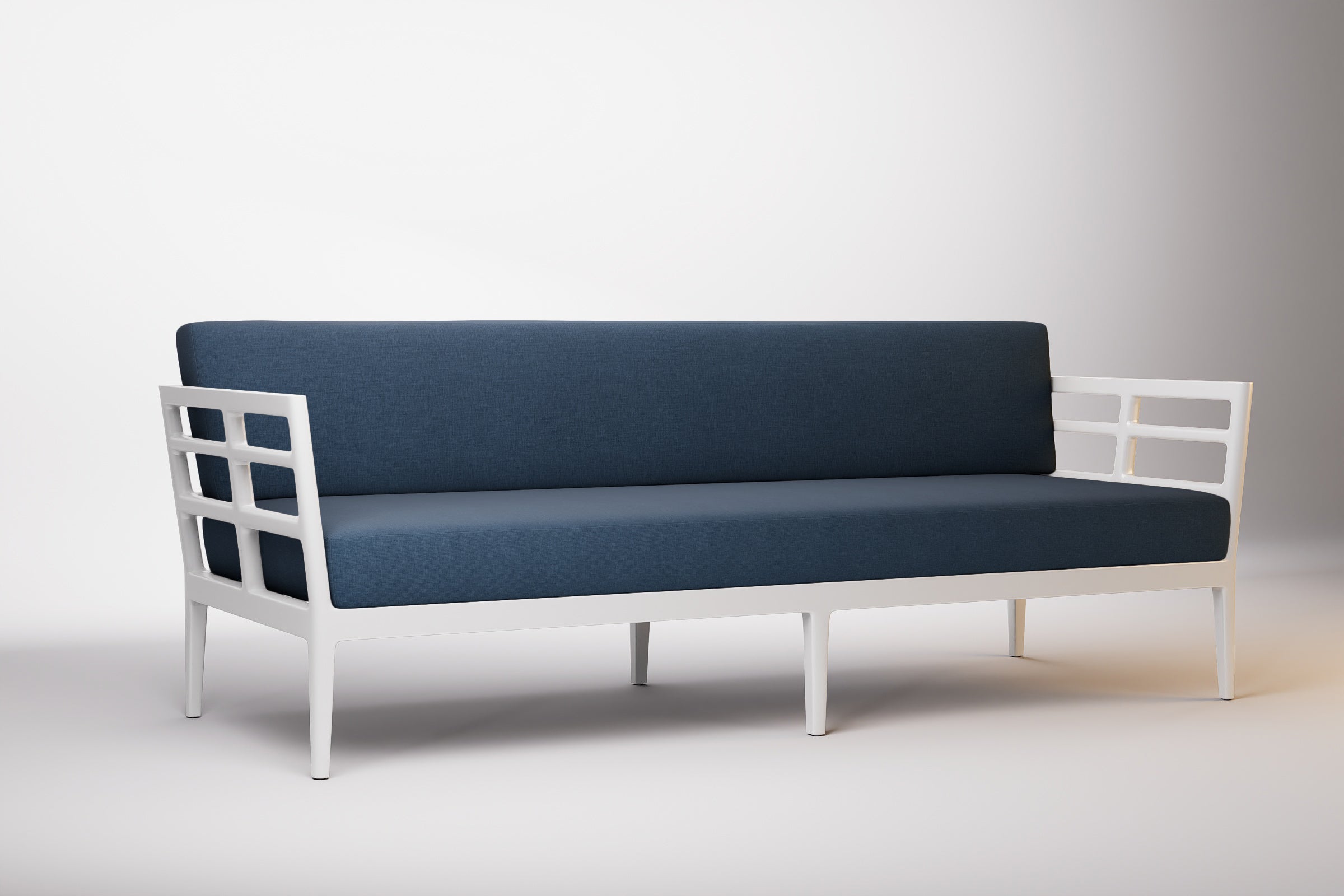 Vienna Outdoor Sofa 3 Seat Aluminium