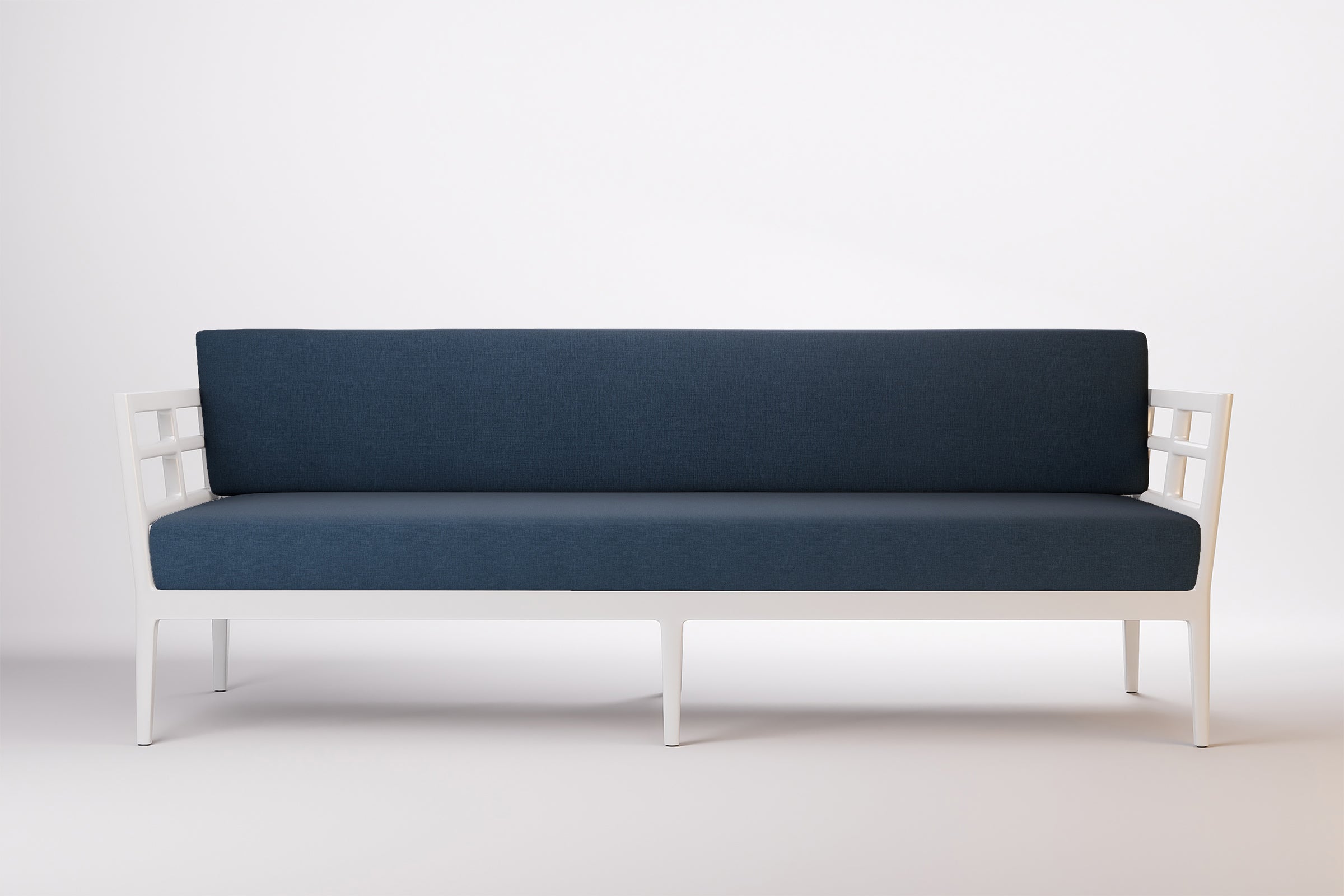 Vienna Outdoor Sofa 3 Seat Aluminium