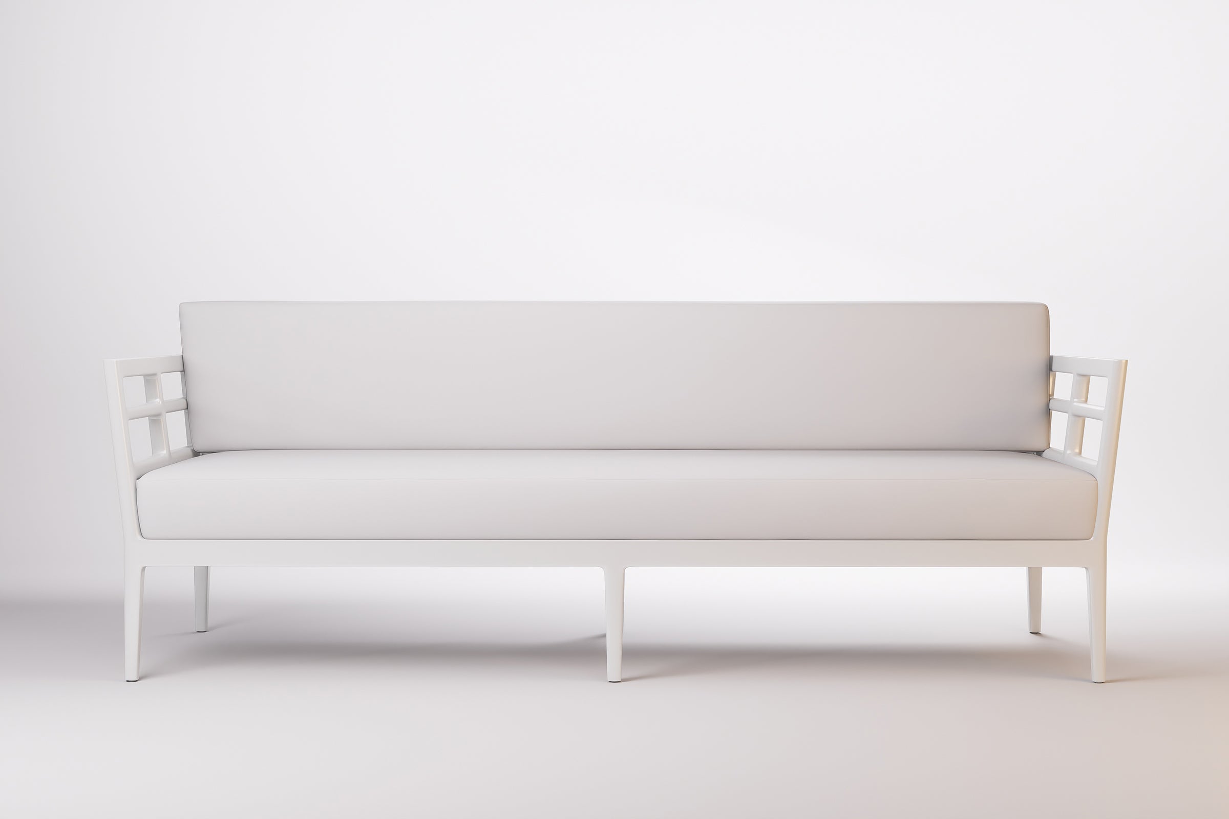 Vienna Outdoor Sofa 3 Seat Aluminium