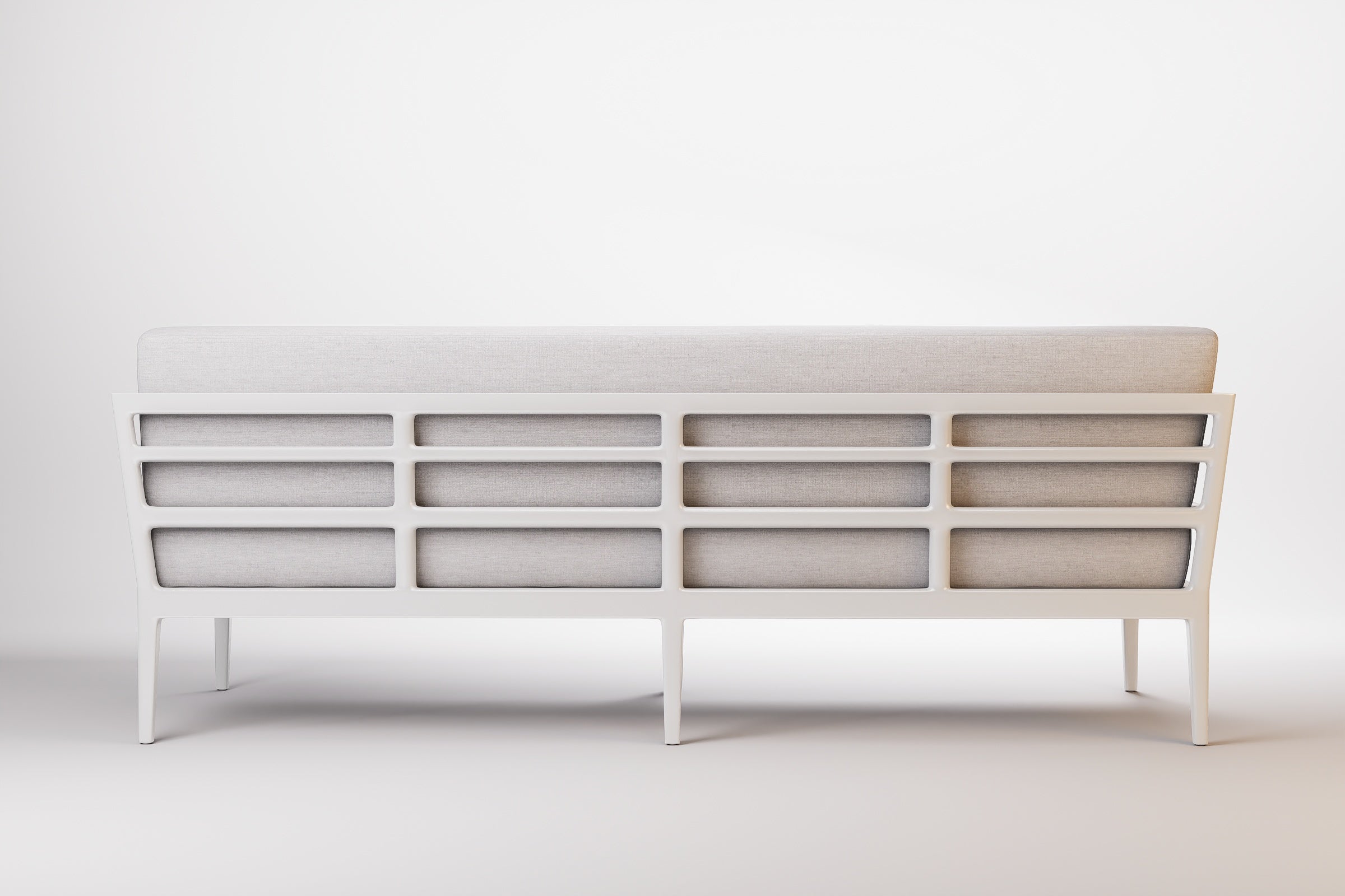 Vienna Outdoor Sofa 3 Seat Aluminium