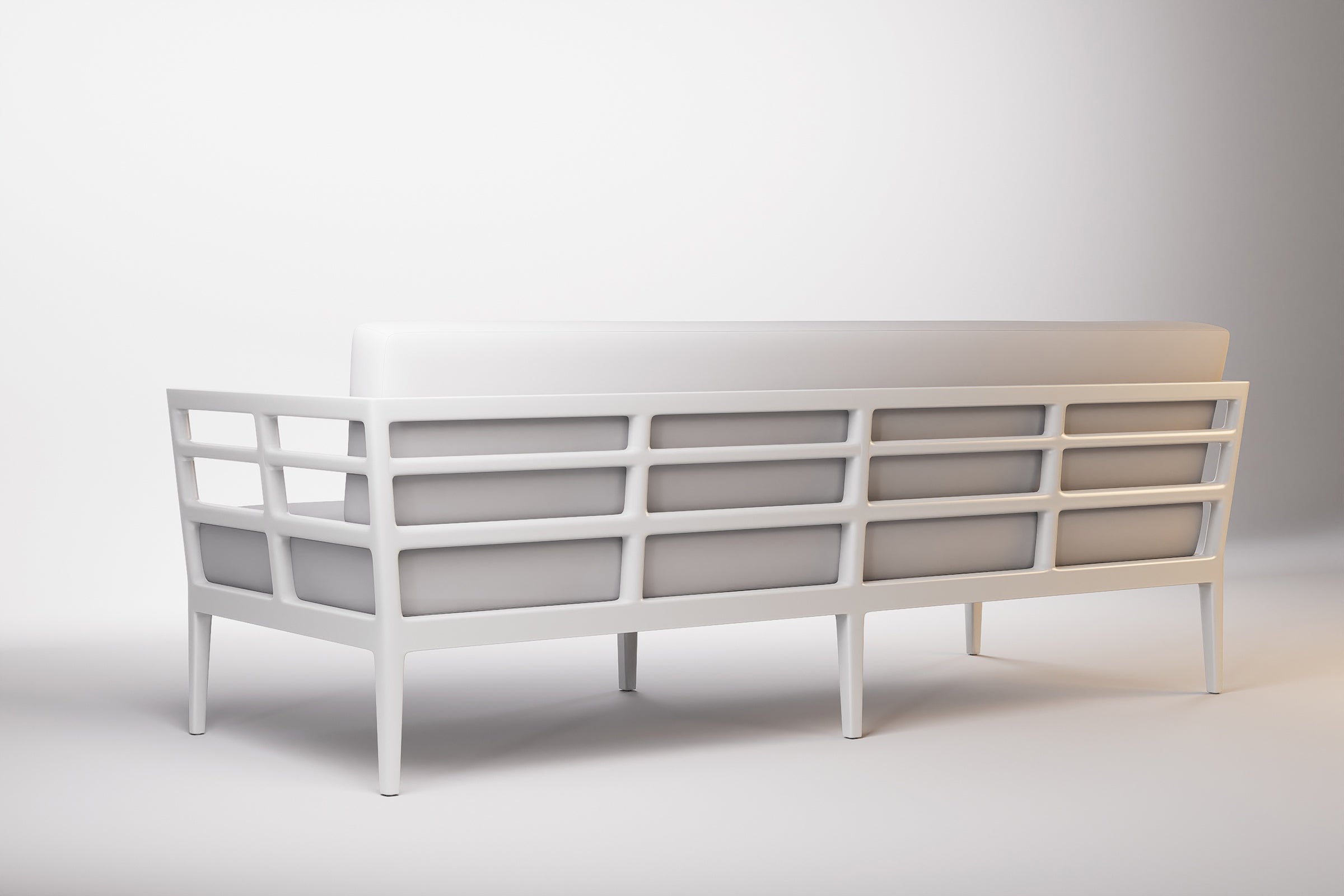 Vienna Outdoor Sofa 3 Seat Aluminium