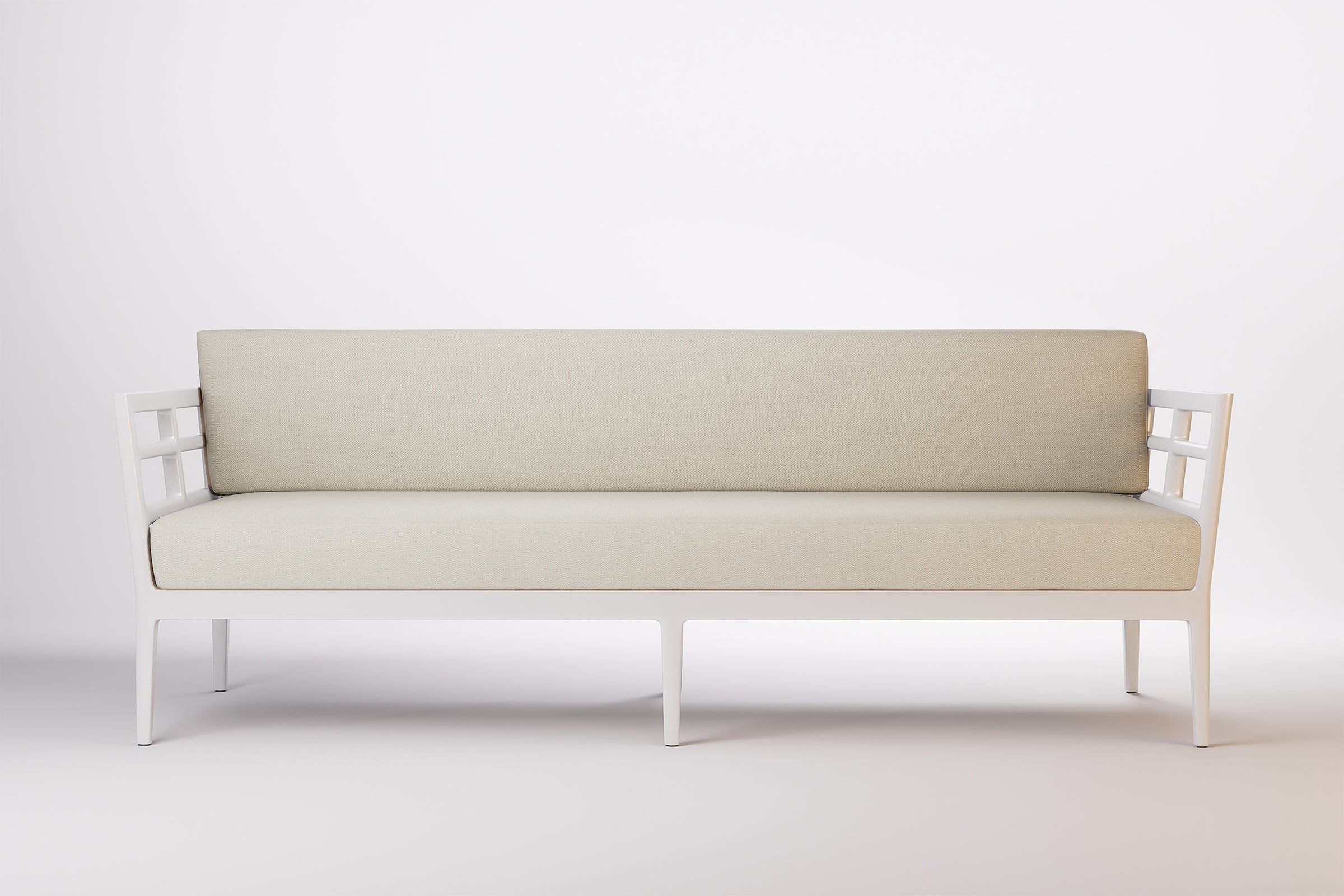 Vienna Outdoor Sofa 3 Seat Aluminium