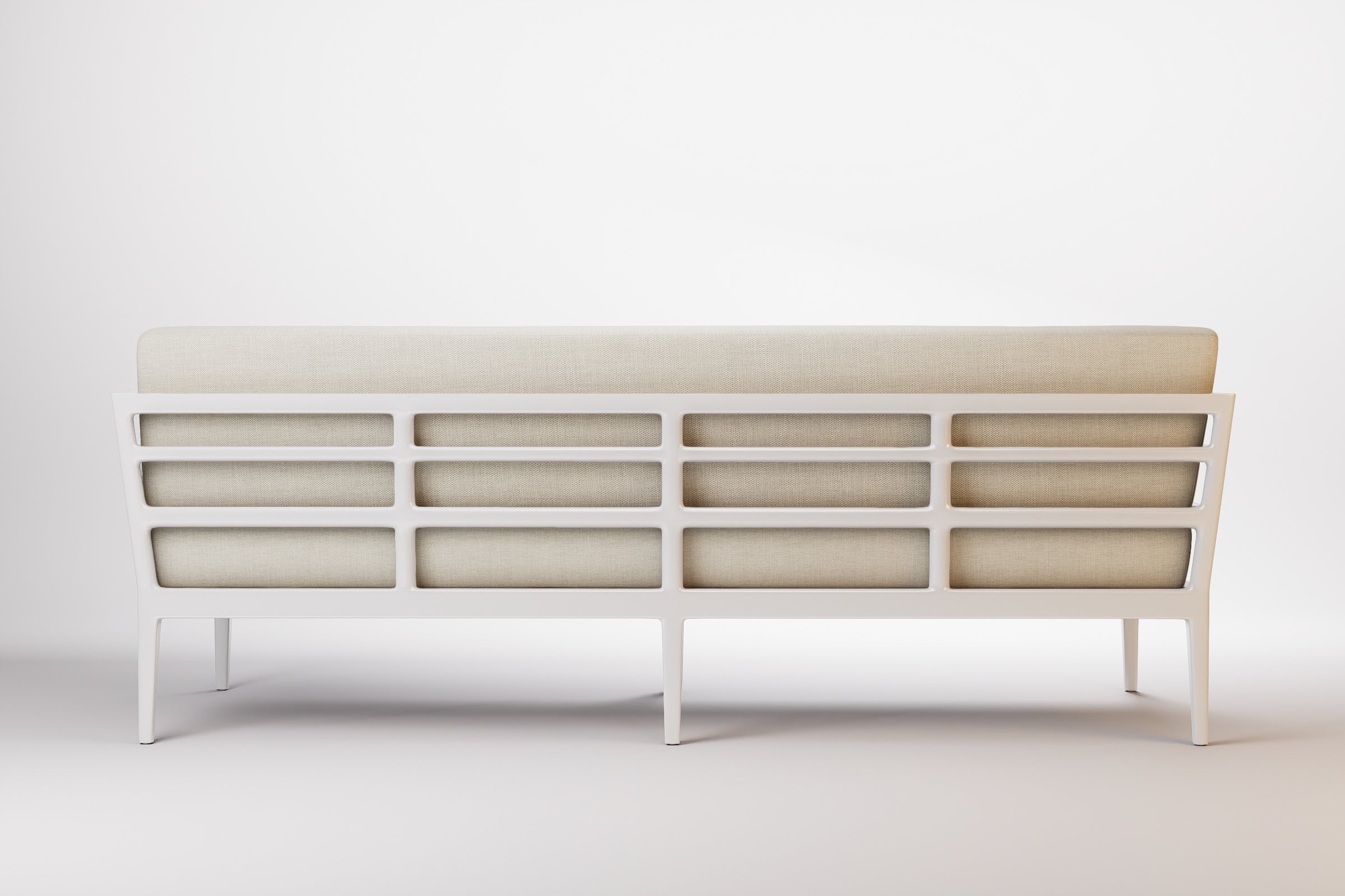 Vienna Outdoor Sofa 3 Seat Aluminium