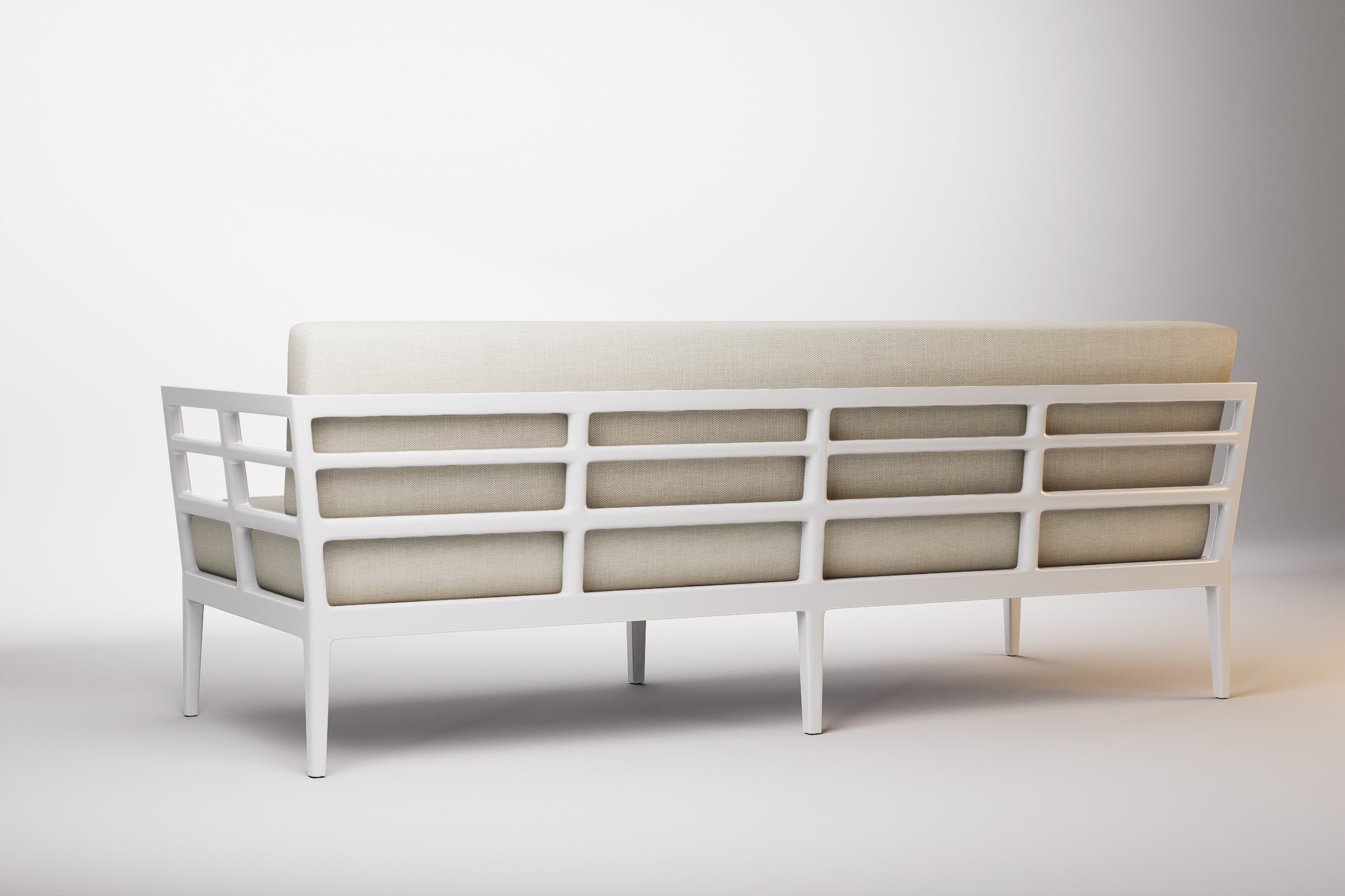 Vienna Outdoor Sofa 3 Seat Aluminium