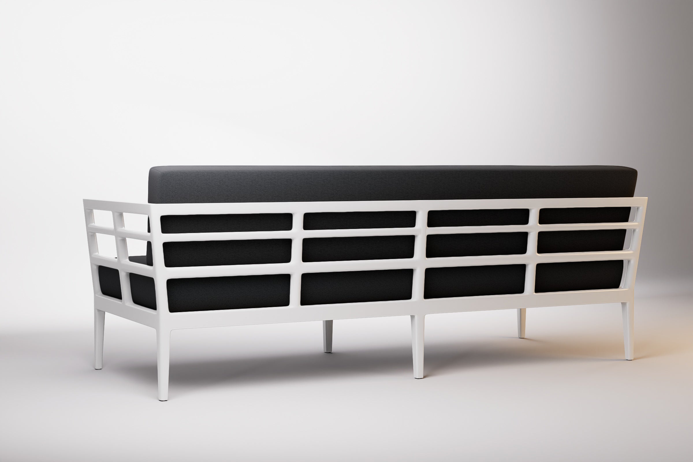 Vienna Outdoor Sofa 3 Seat Aluminium