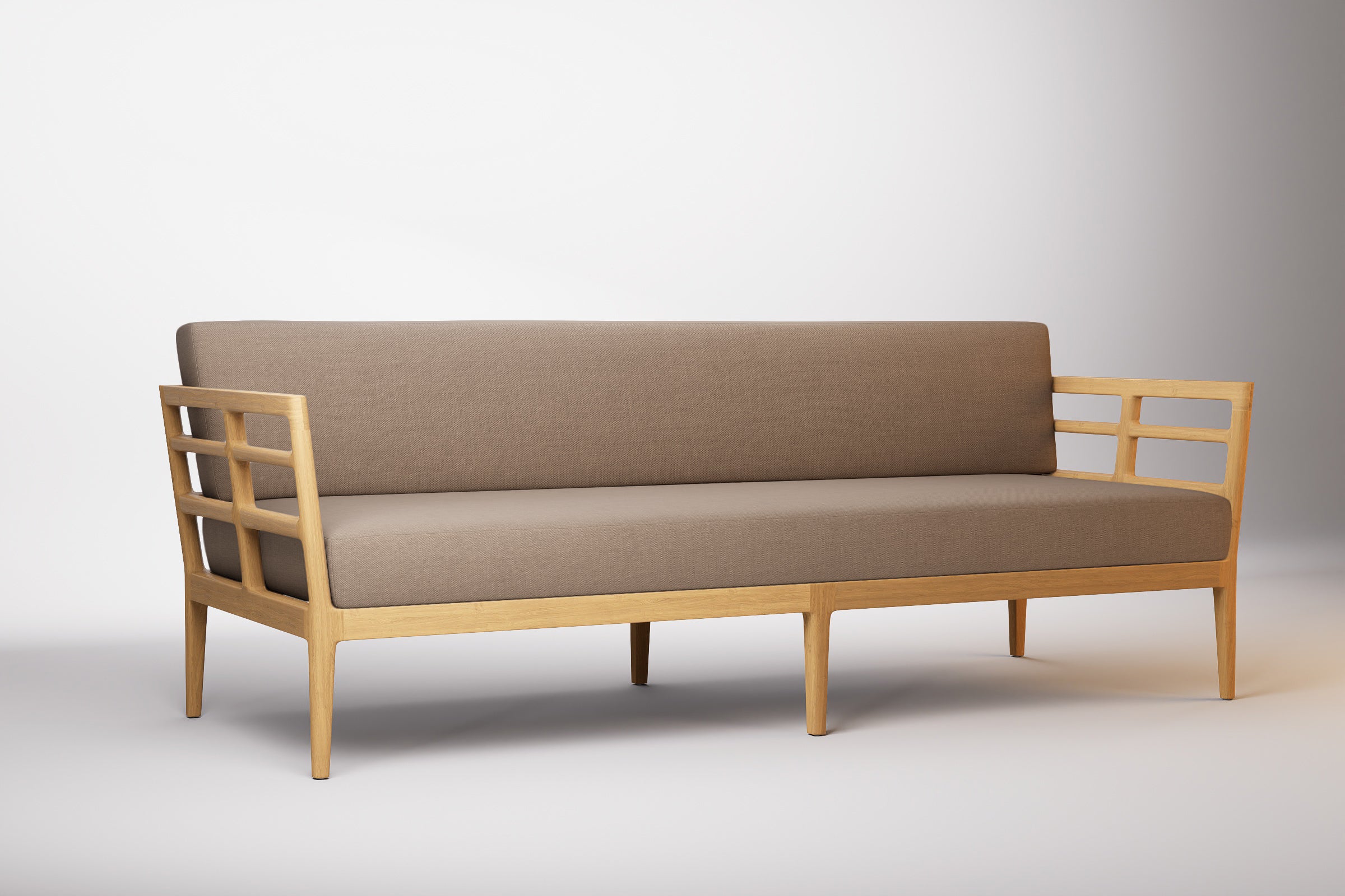 Vienna Outdoor Sofa 3 Seat Teak