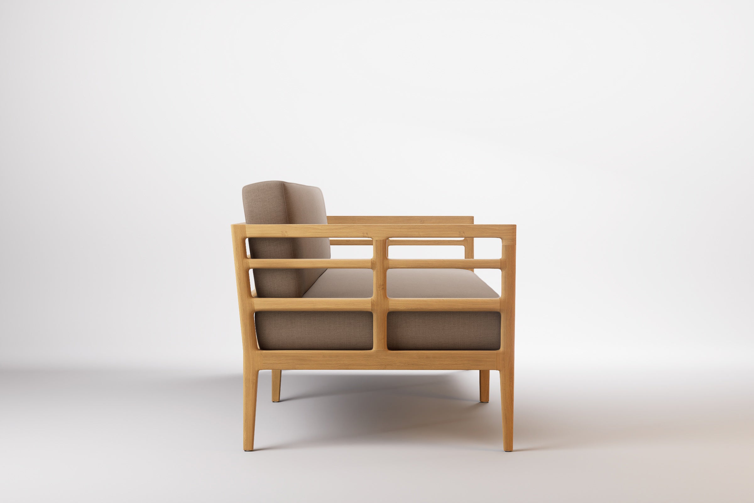 Vienna Outdoor Sofa 3 Seat Teak
