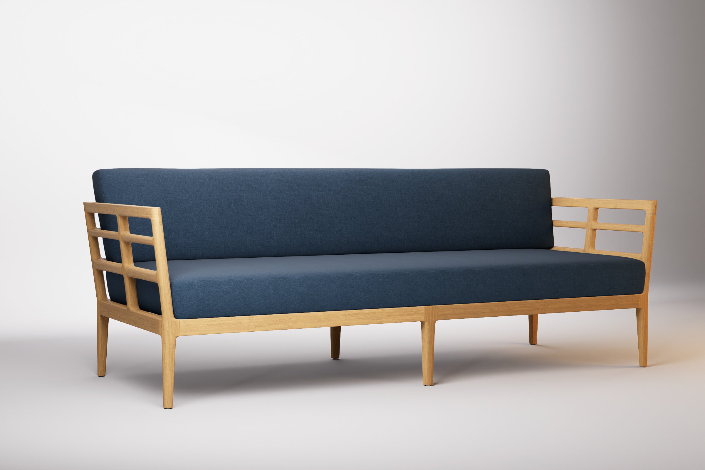 Vienna Outdoor Sofa 3 Seat Teak