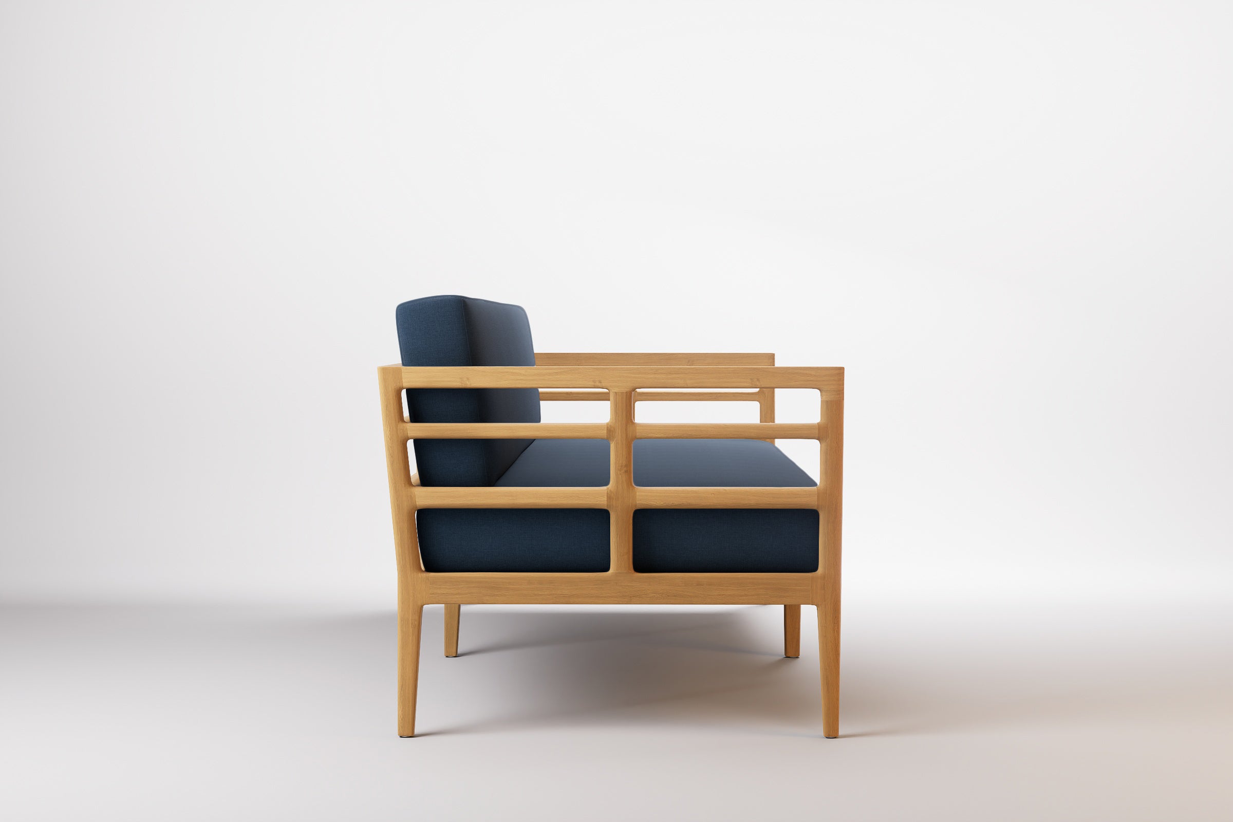 Vienna Outdoor Sofa 3 Seat Teak