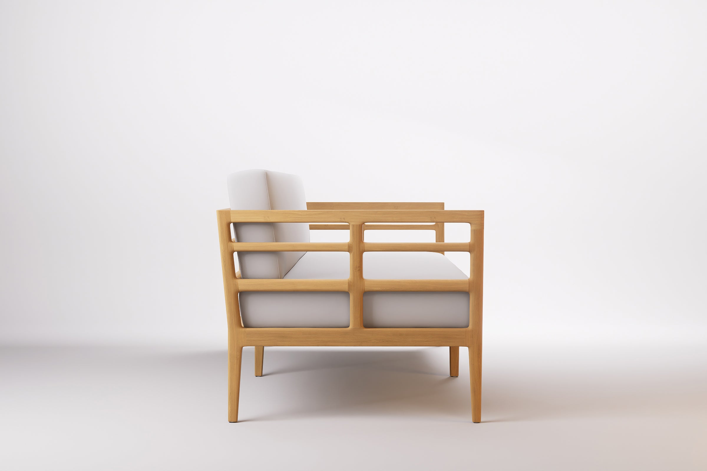 Vienna Outdoor Sofa 3 Seat Teak