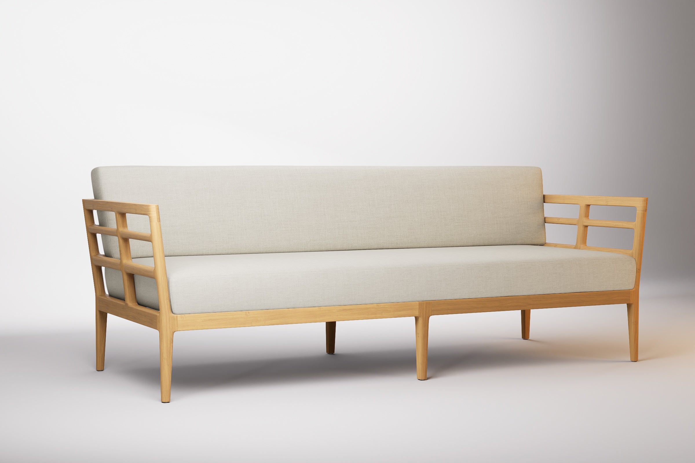 Vienna Outdoor Sofa 3 Seat Teak