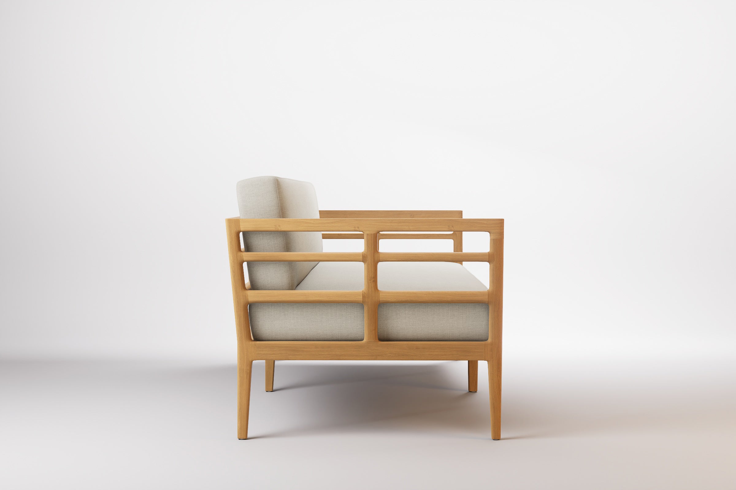 Vienna Outdoor Sofa 3 Seat Teak