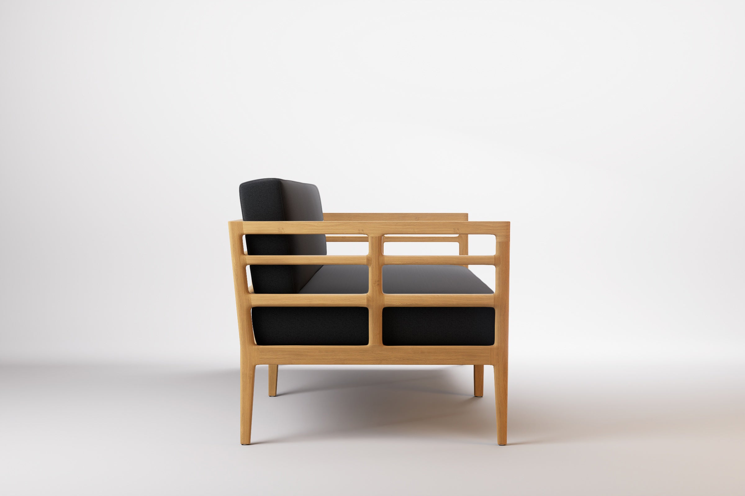 Vienna Outdoor Sofa 3 Seat Teak
