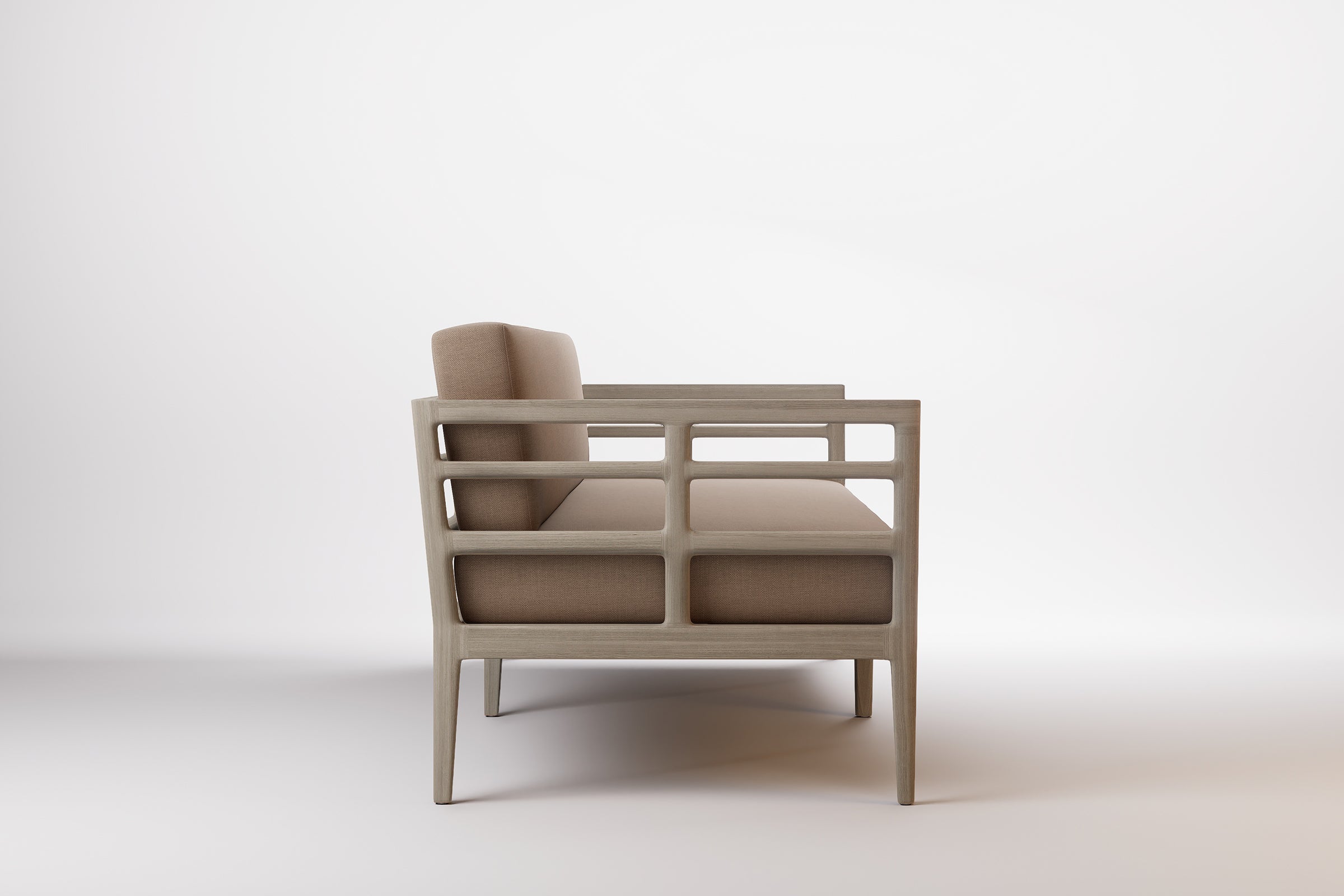 Vienna Outdoor Sofa 3 Seat Teak