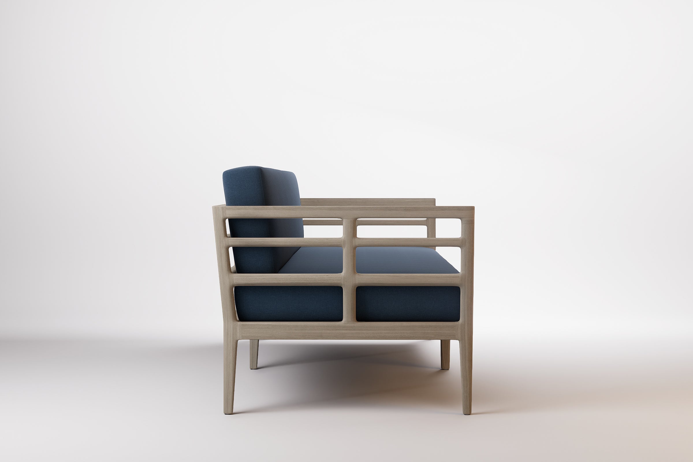 Vienna Outdoor Sofa 3 Seat Teak