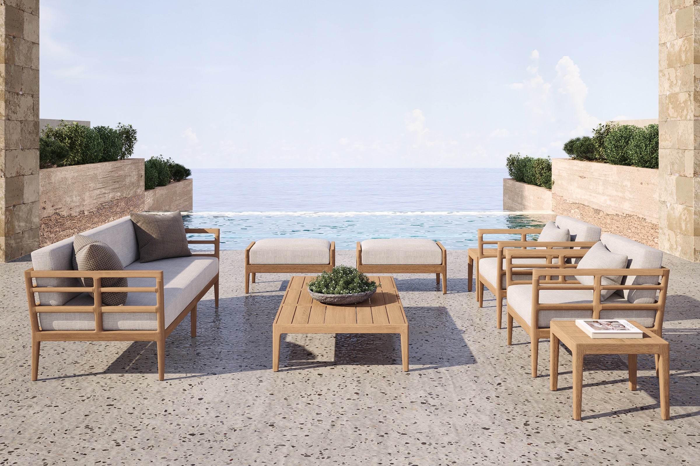 Vienna Outdoor Coffee Table Teak