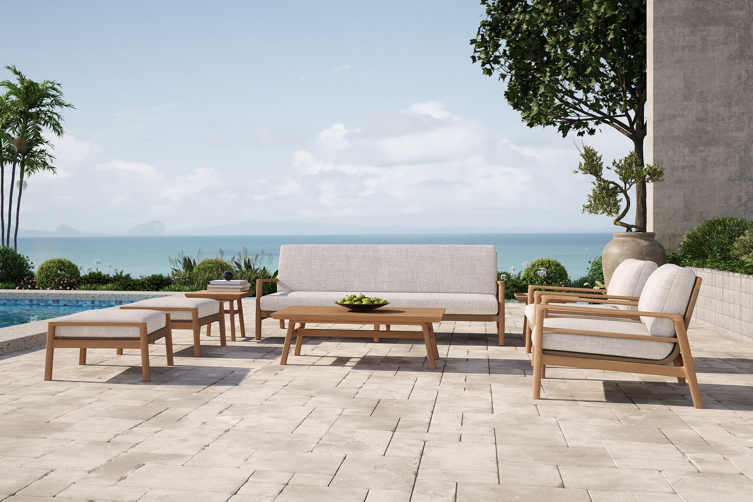 Copenhagen Outdoor Coffee Table Teak