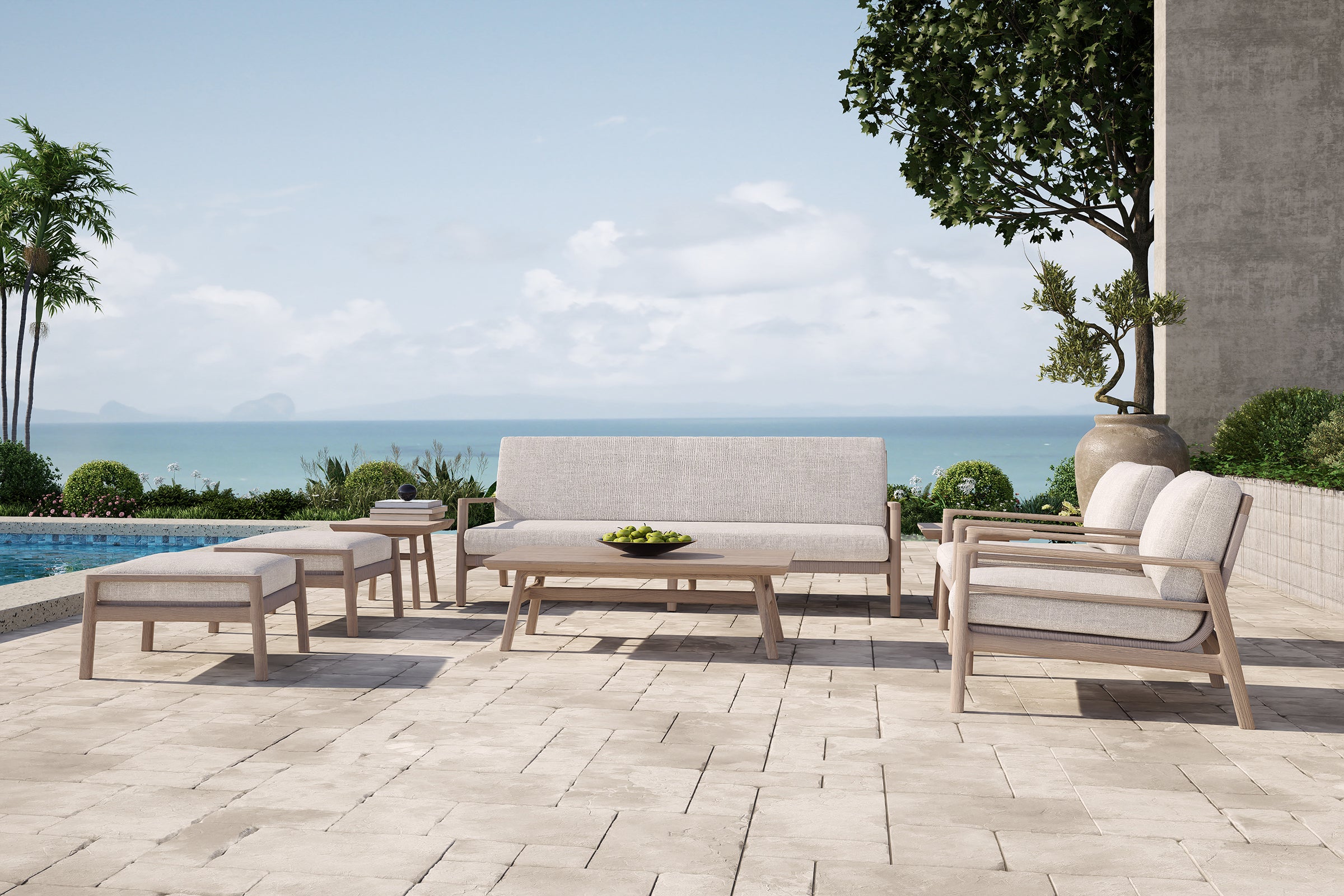 Copenhagen Outdoor Coffee Table Teak