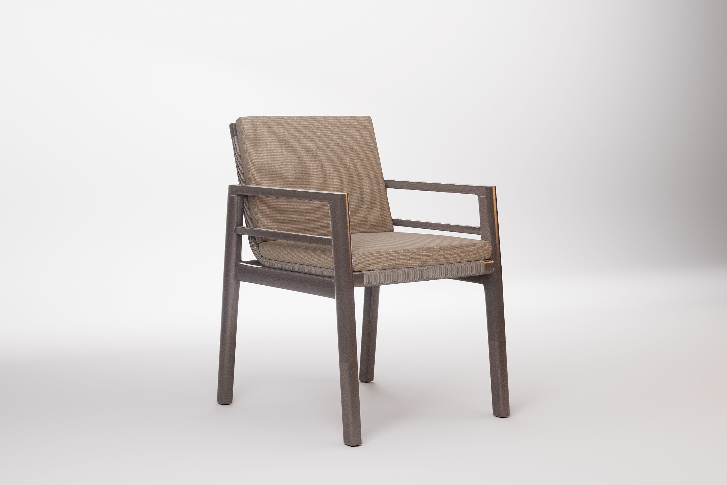Copenhagen Outdoor Dining Chair Aluminium