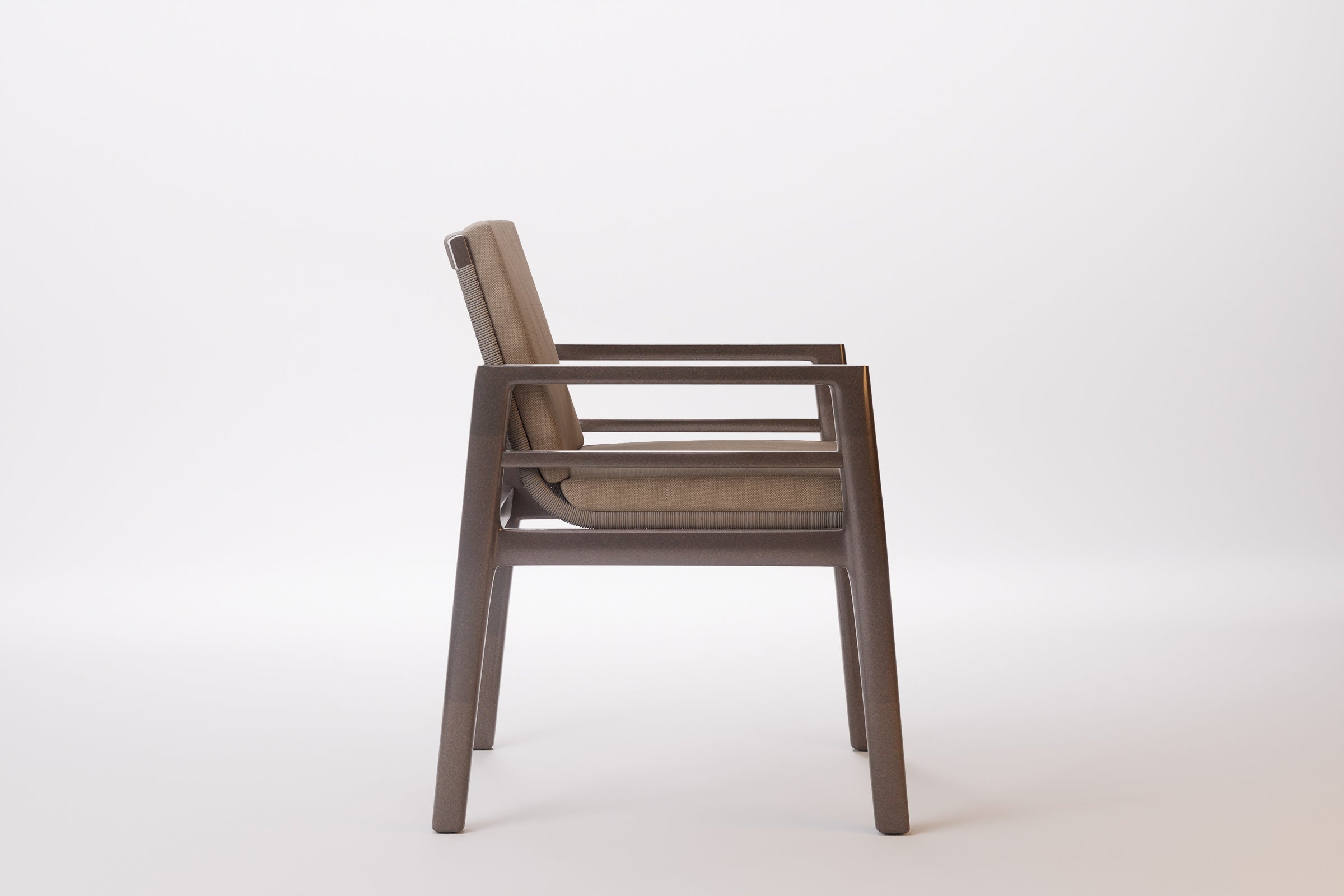 Copenhagen Outdoor Dining Chair Aluminium