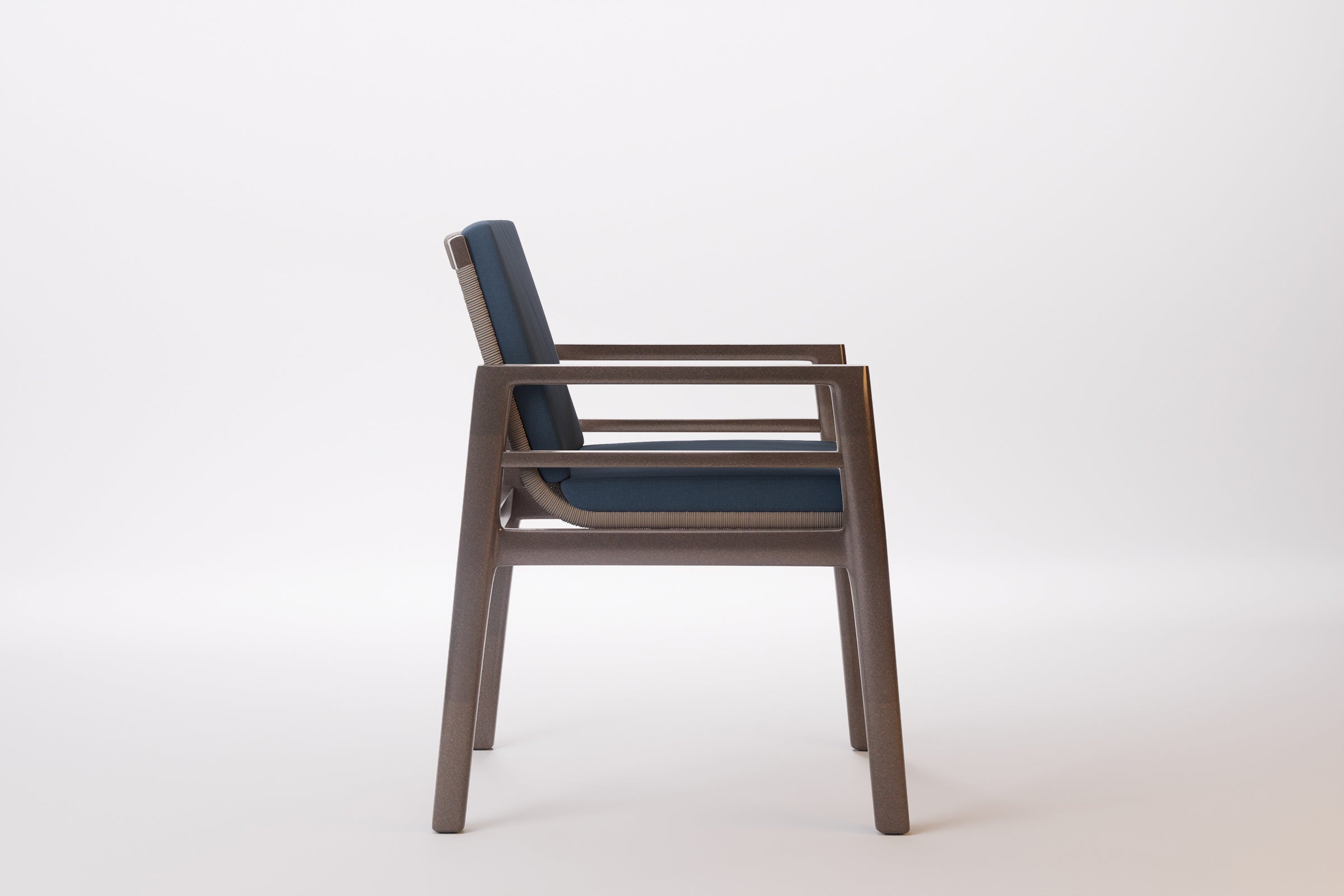 Copenhagen Outdoor Dining Chair Aluminium