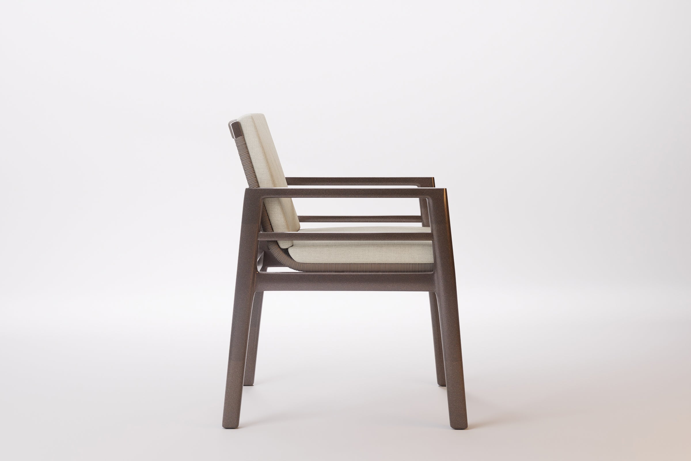 Copenhagen Outdoor Dining Chair Aluminium