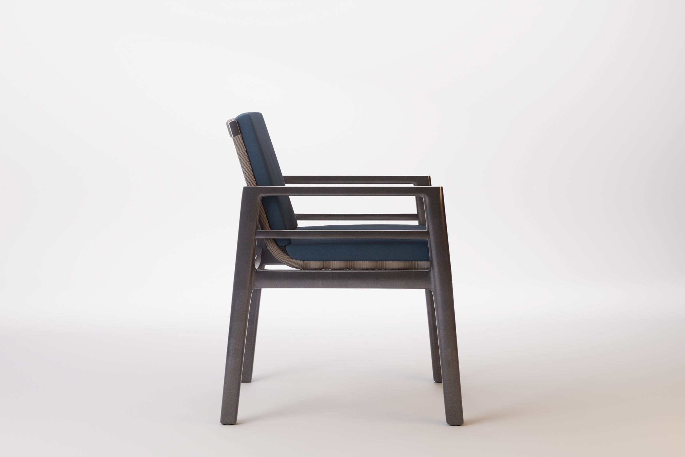 Copenhagen Outdoor Dining Chair Aluminium