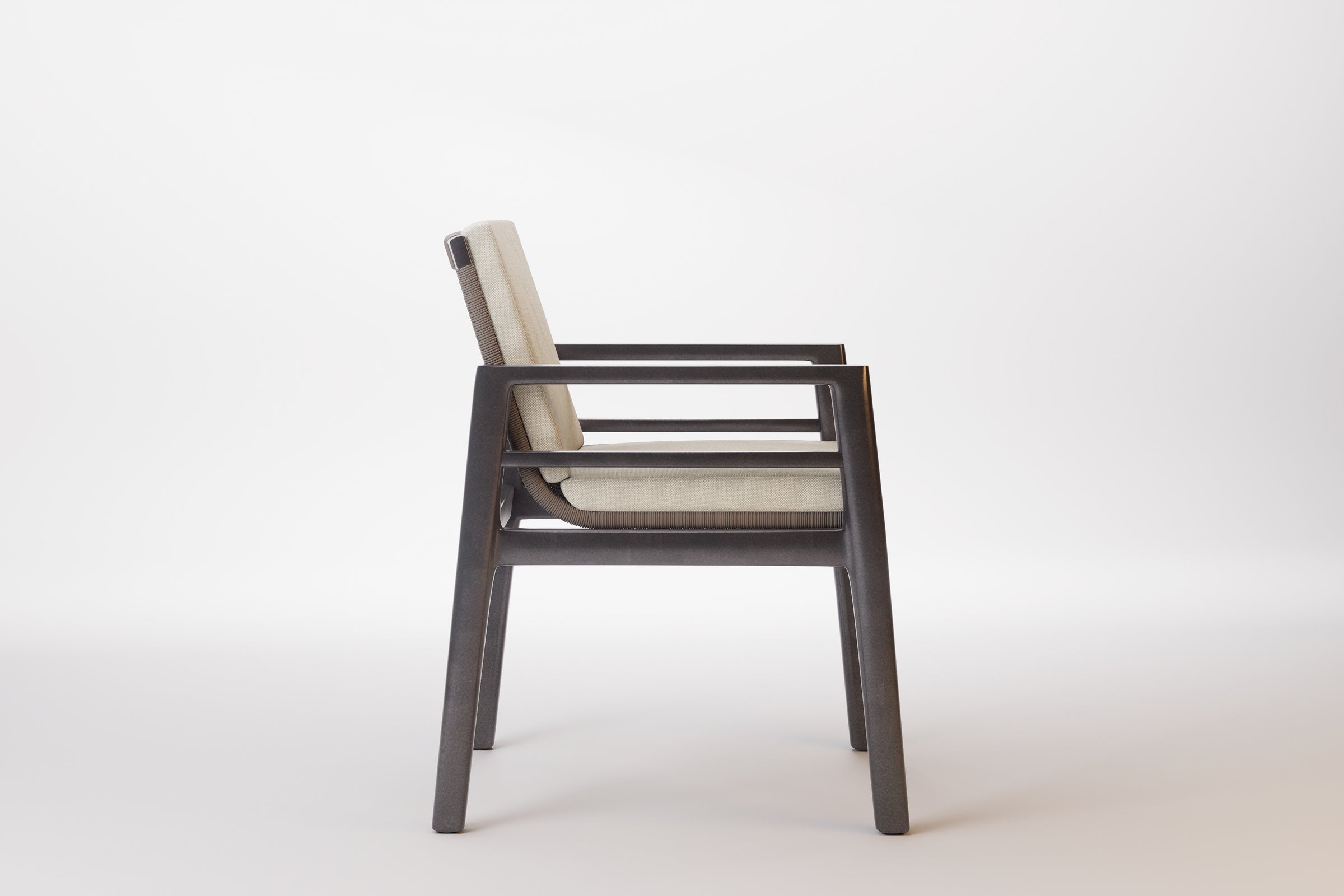 Copenhagen Outdoor Dining Chair Aluminium