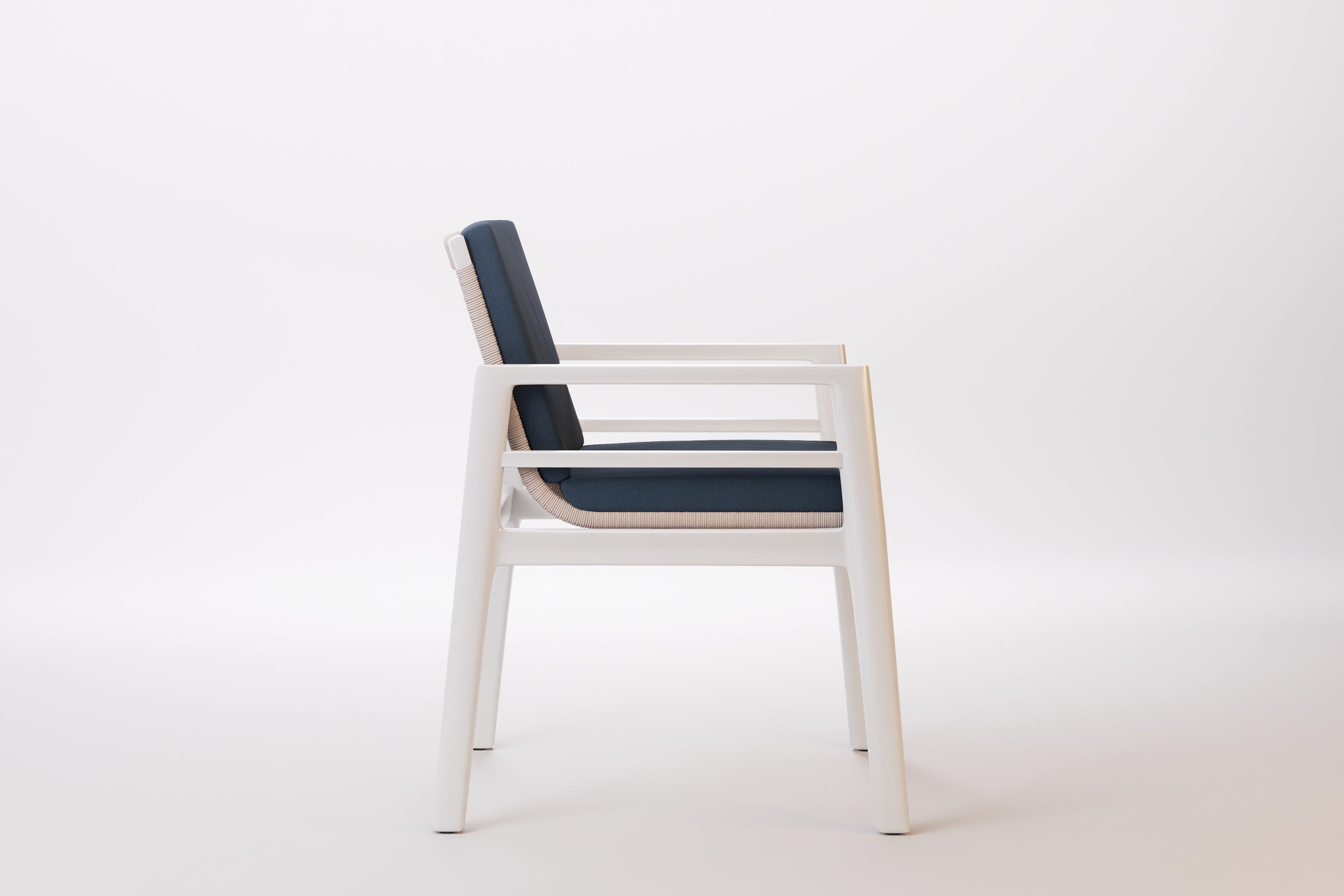 Copenhagen Outdoor Dining Chair Aluminium