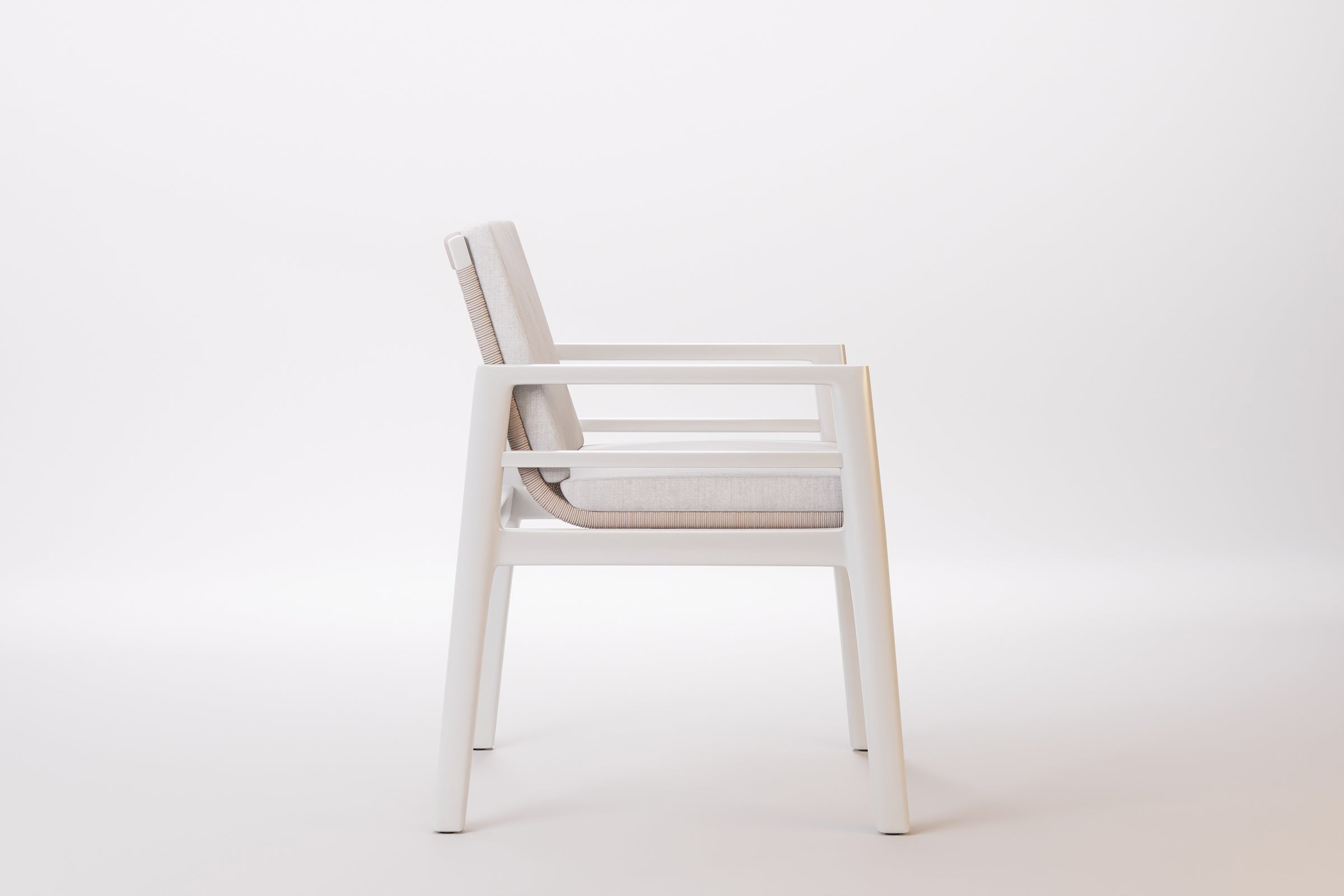 Copenhagen Outdoor Dining Chair Aluminium