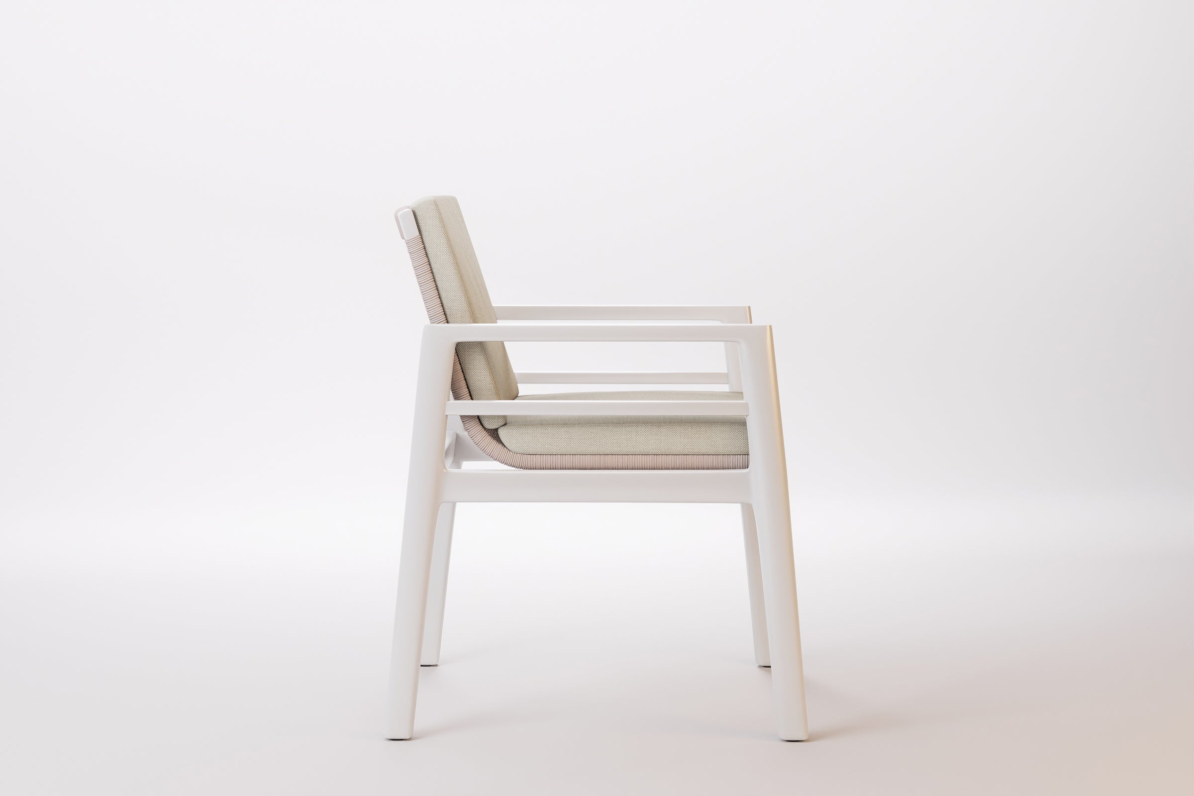 Copenhagen Outdoor Dining Chair Aluminium