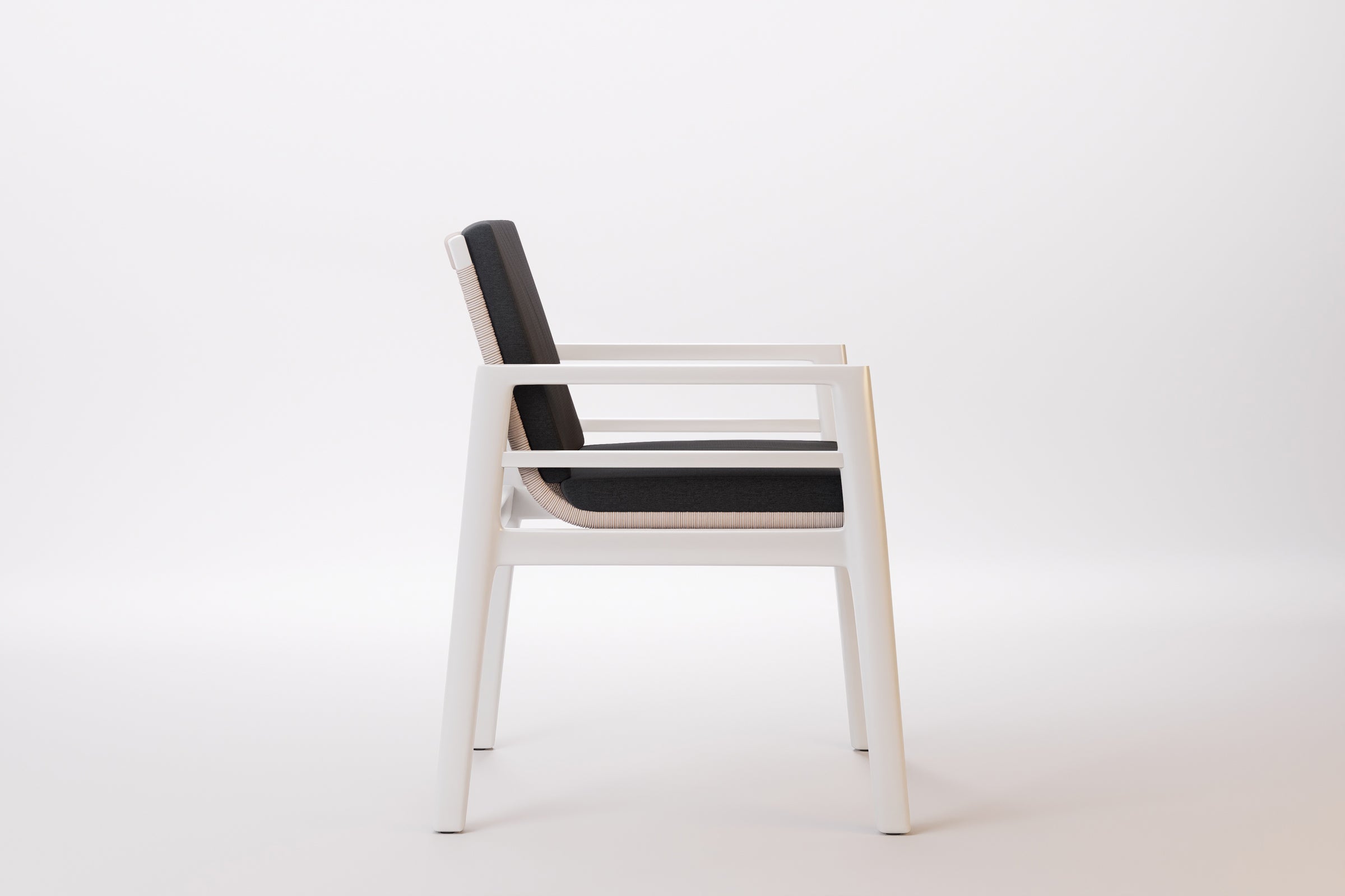Copenhagen Outdoor Dining Chair Aluminium
