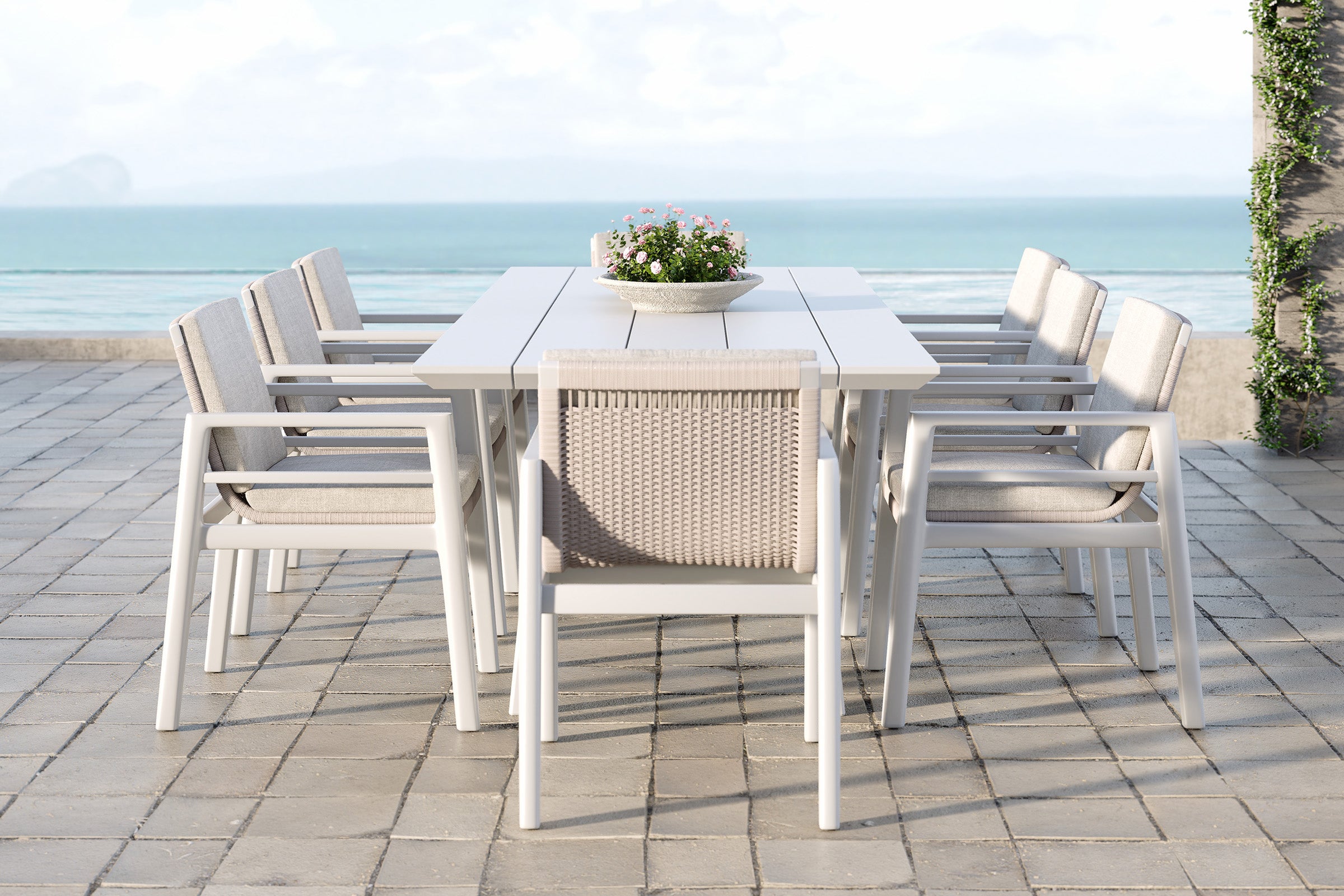 Copenhagen Outdoor Dining Chair Aluminium