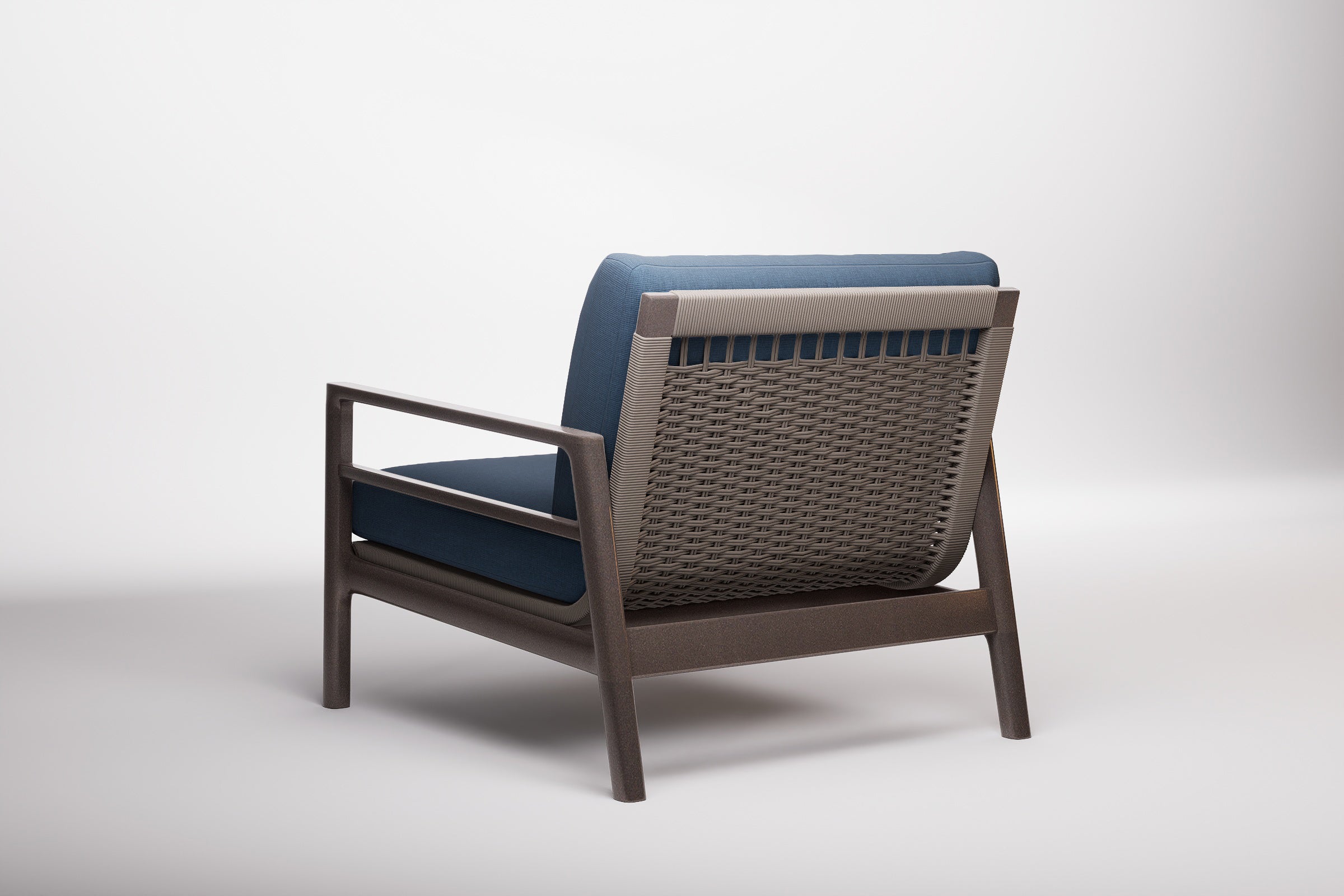 Copenhagen Outdoor Lounge Armchair Aluminium