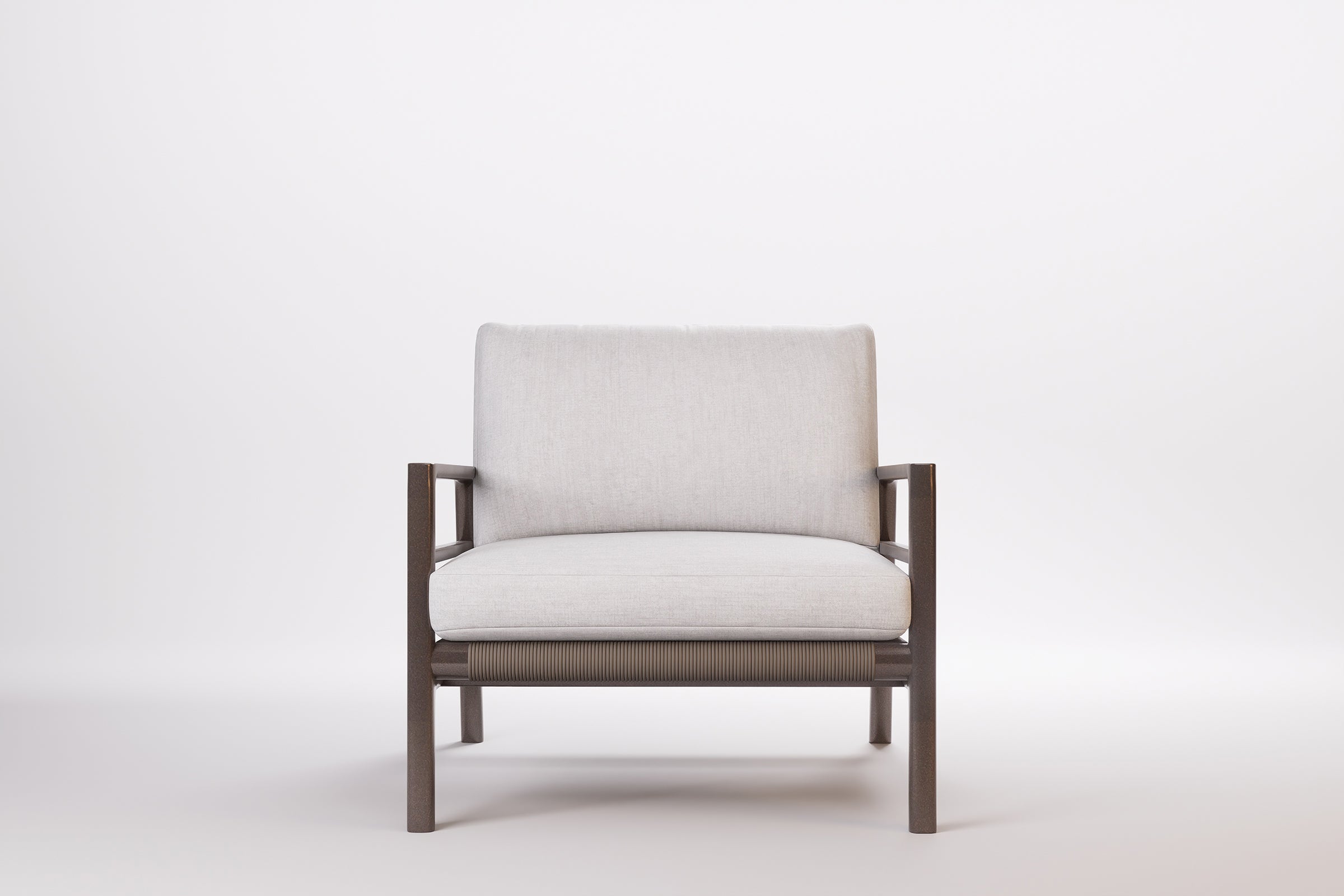 Copenhagen Outdoor Lounge Armchair Aluminium