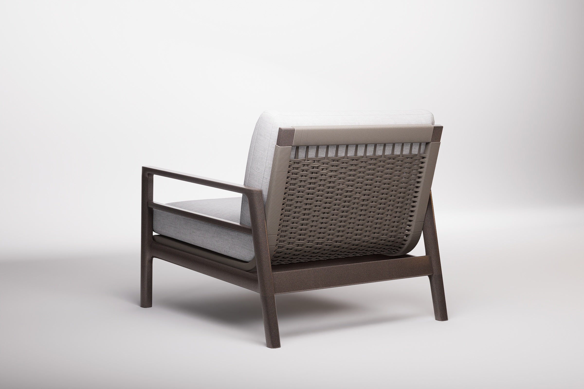Copenhagen Outdoor Lounge Armchair Aluminium
