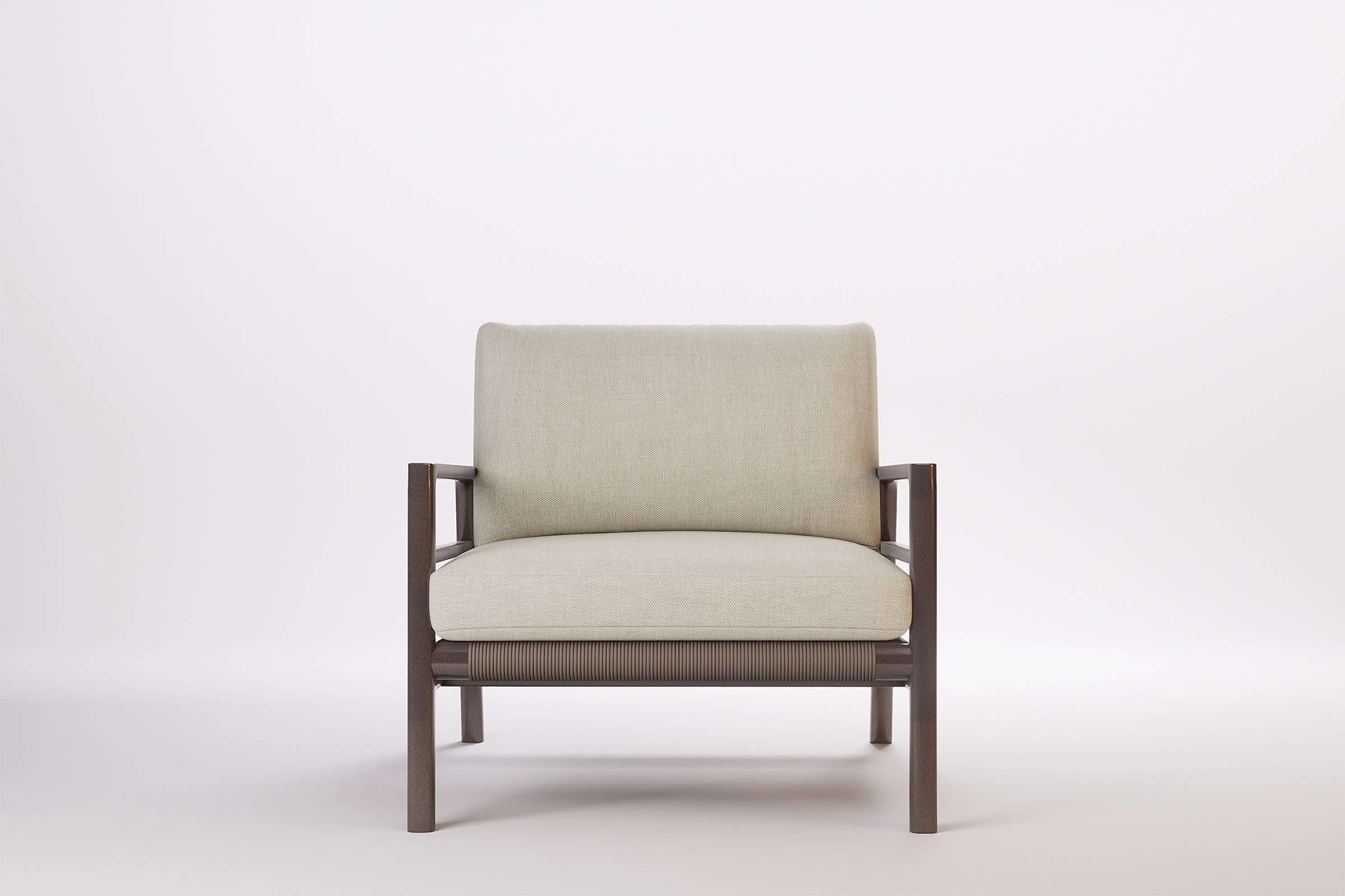 Copenhagen Outdoor Lounge Armchair Aluminium