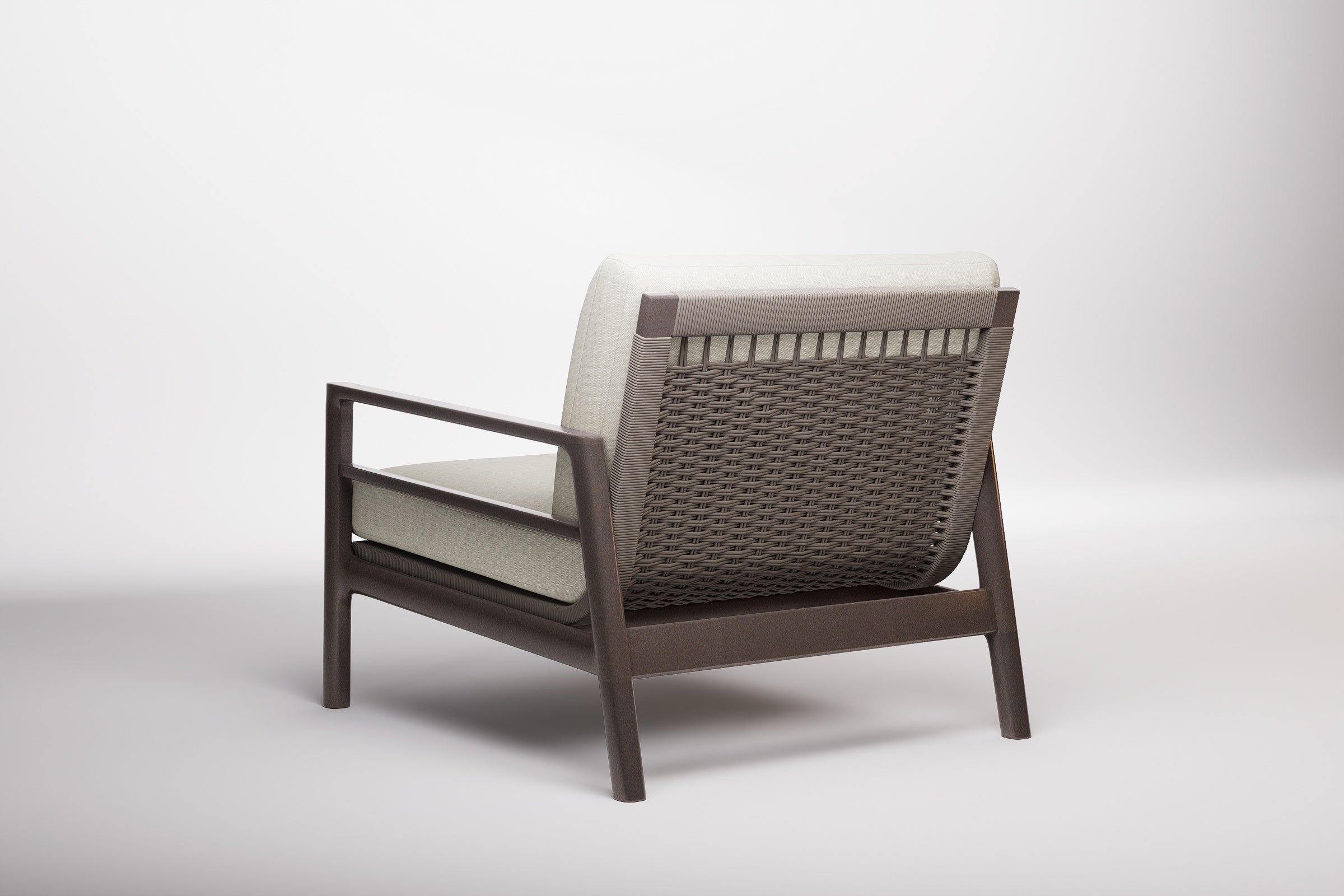 Copenhagen Outdoor Lounge Armchair Aluminium