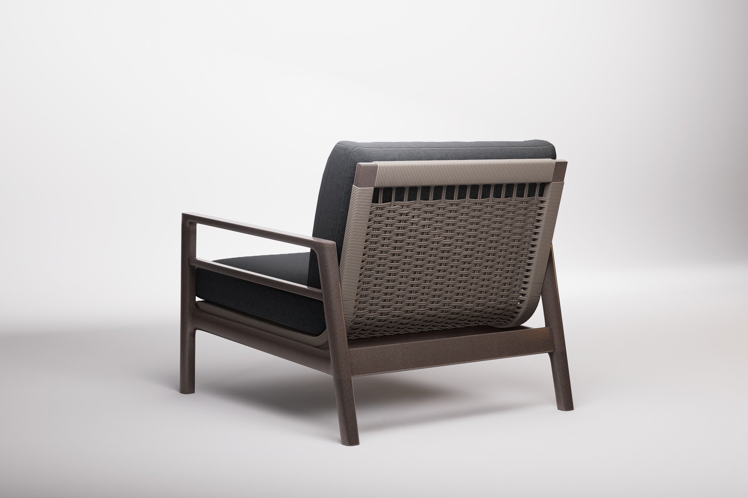 Copenhagen Outdoor Lounge Armchair Aluminium