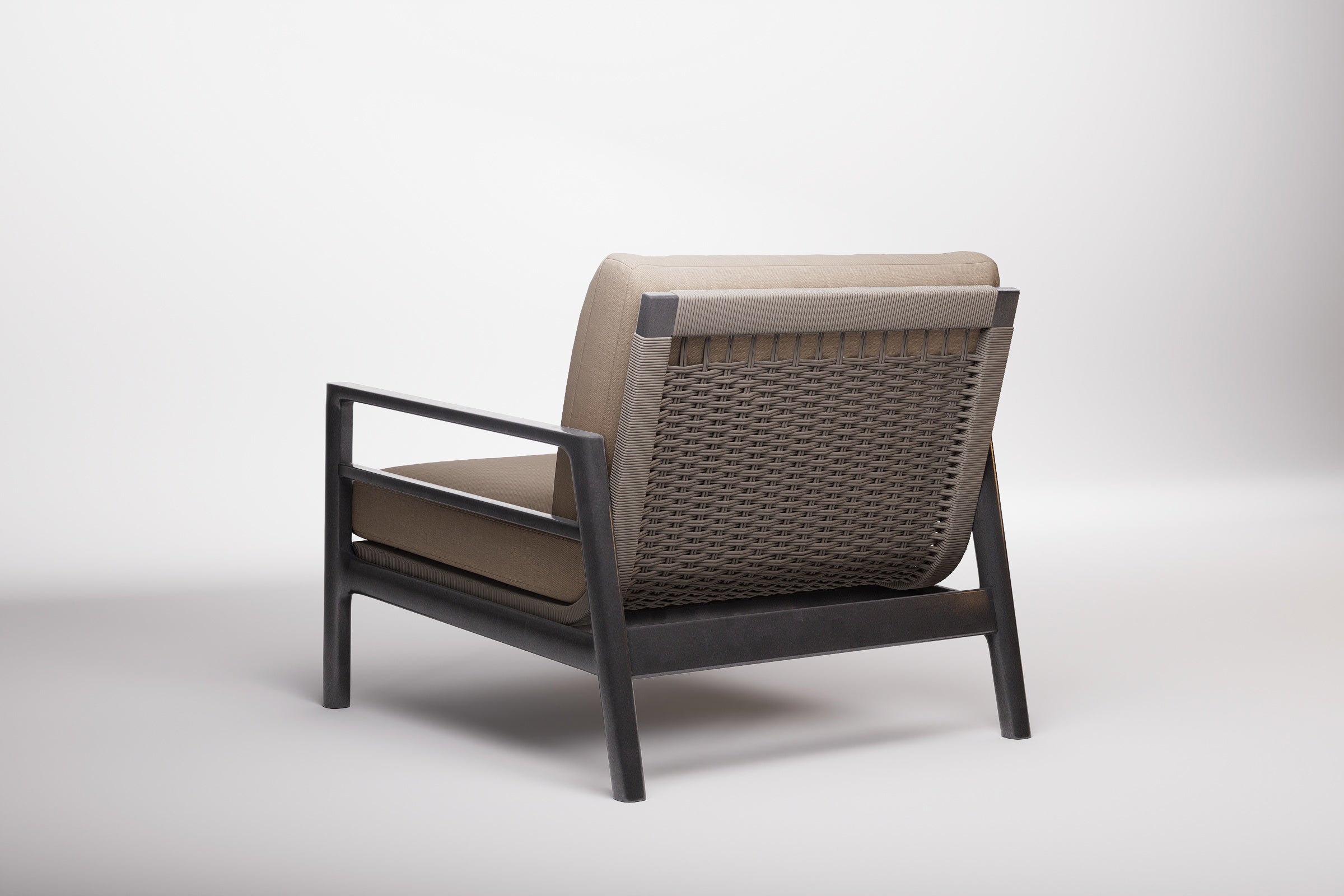 Copenhagen Outdoor Lounge Armchair Aluminium