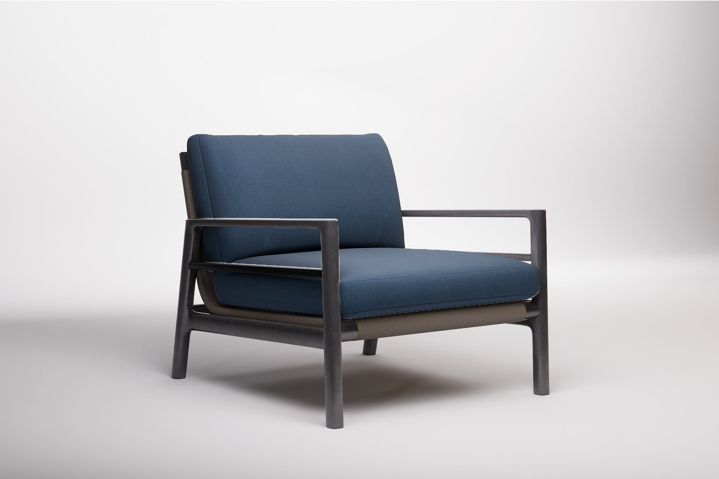 Copenhagen Outdoor Lounge Armchair Aluminium